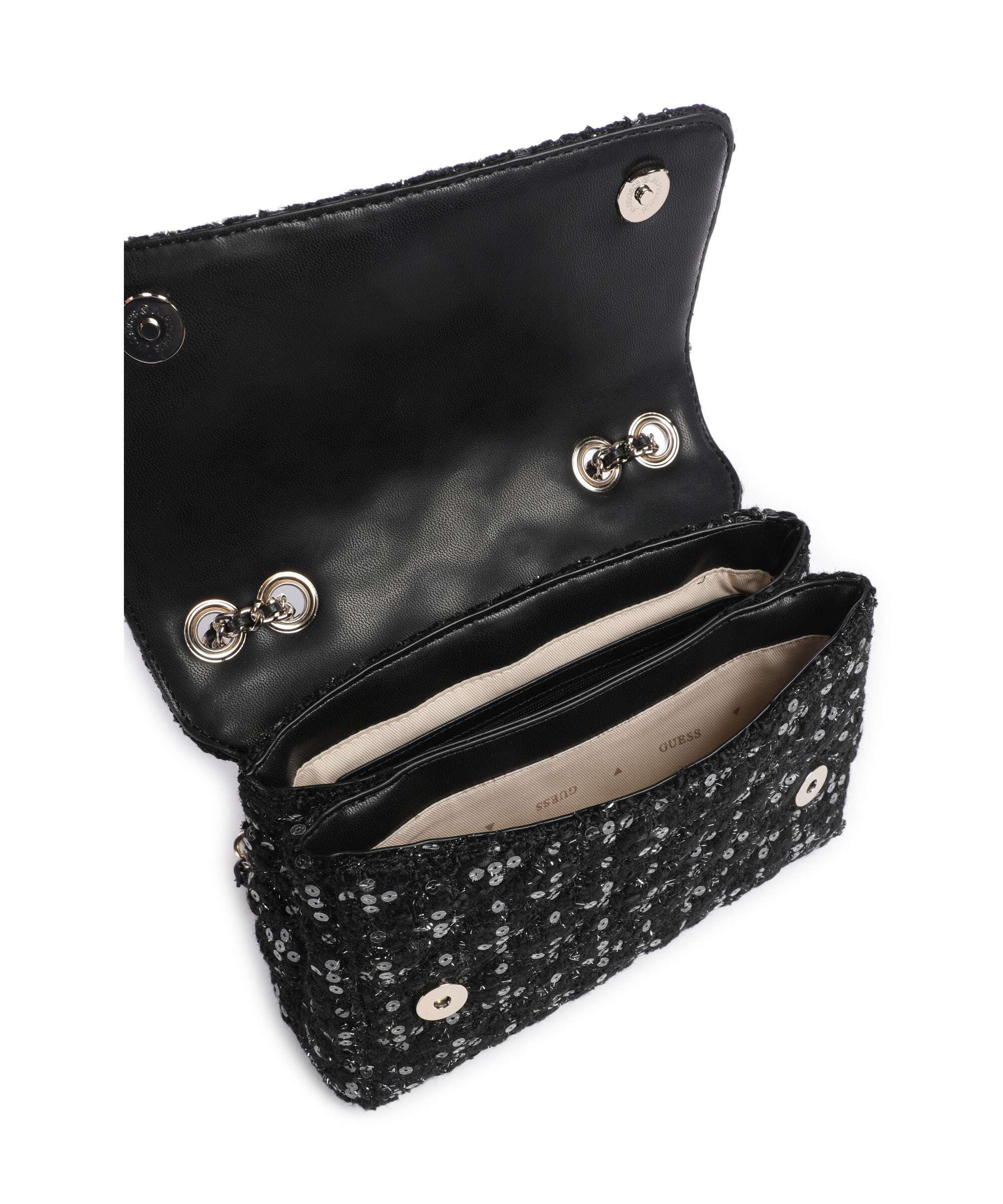 Guess Giully Torba na ramię black/grey - Image 7
