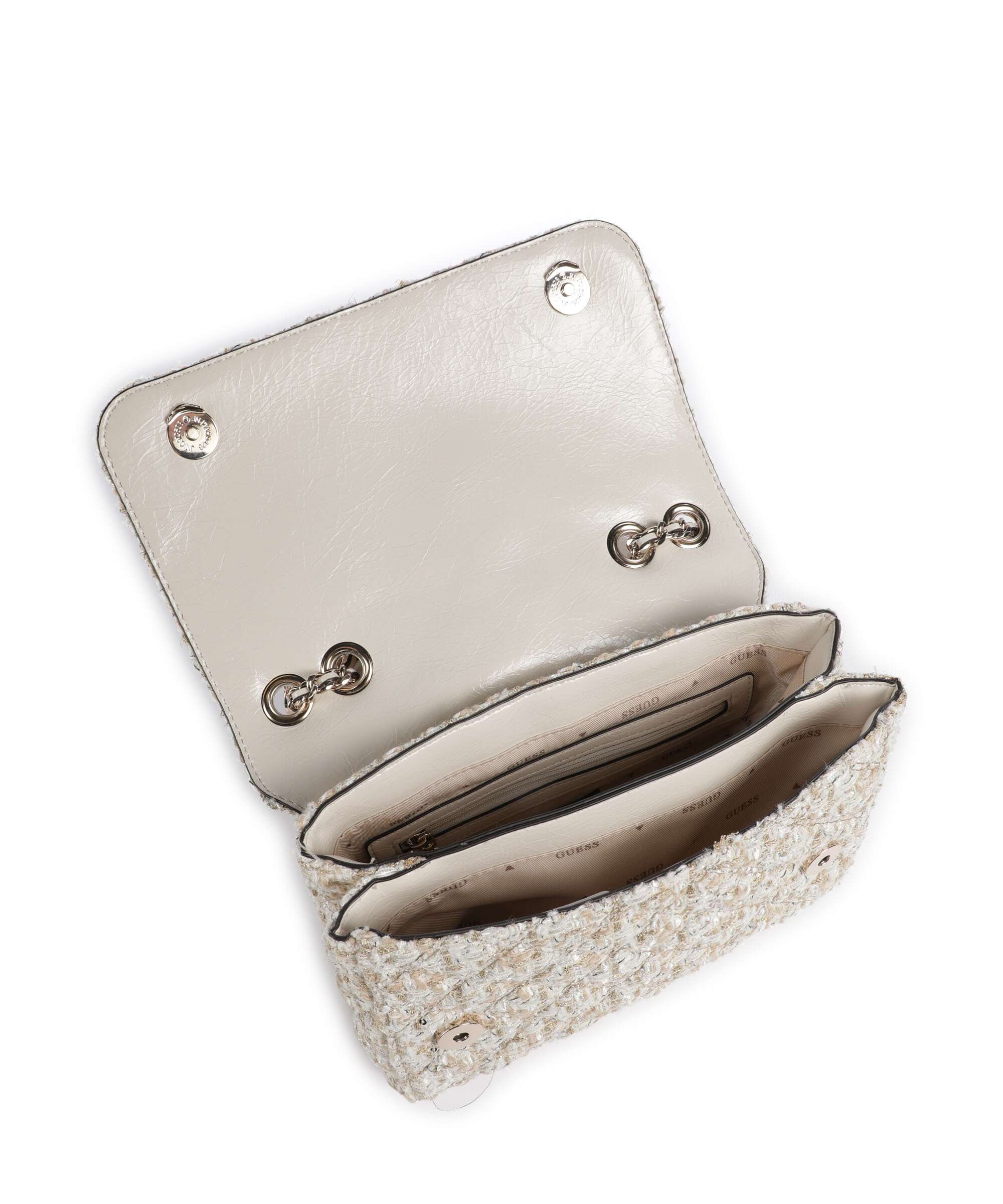 Guess Giully Torba na ramię gold - Image 7