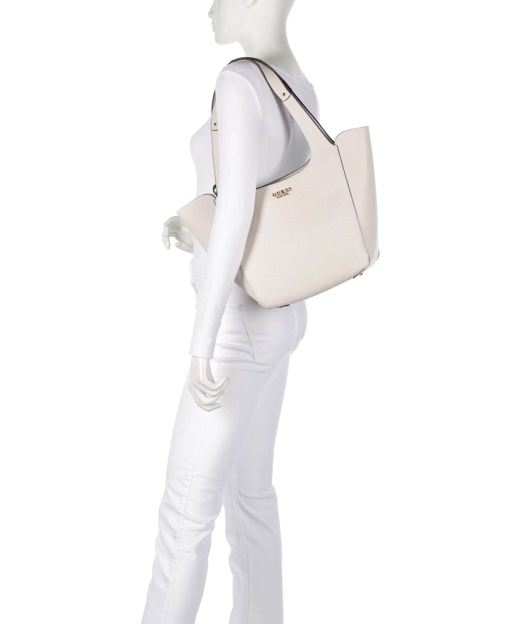 Guess Helina Torba na zakupy bone - Image 3