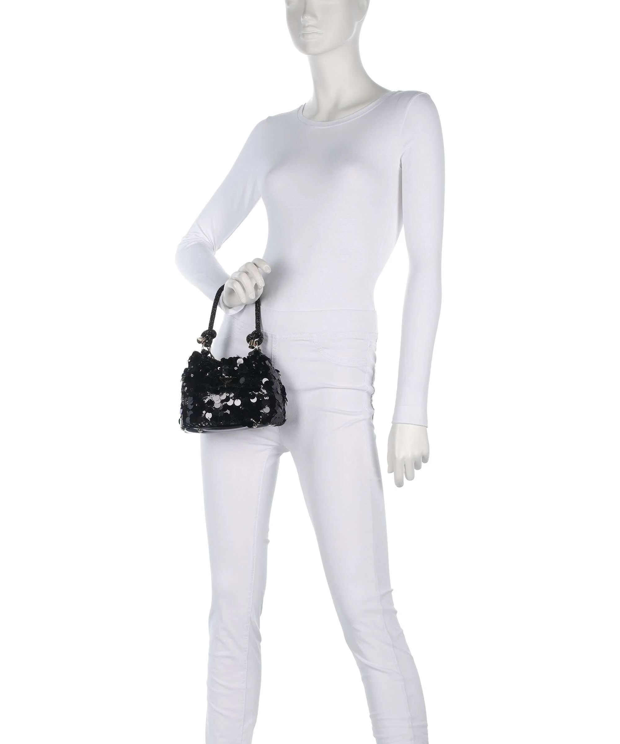 Guess Holiday Torebka worek black - Image 4