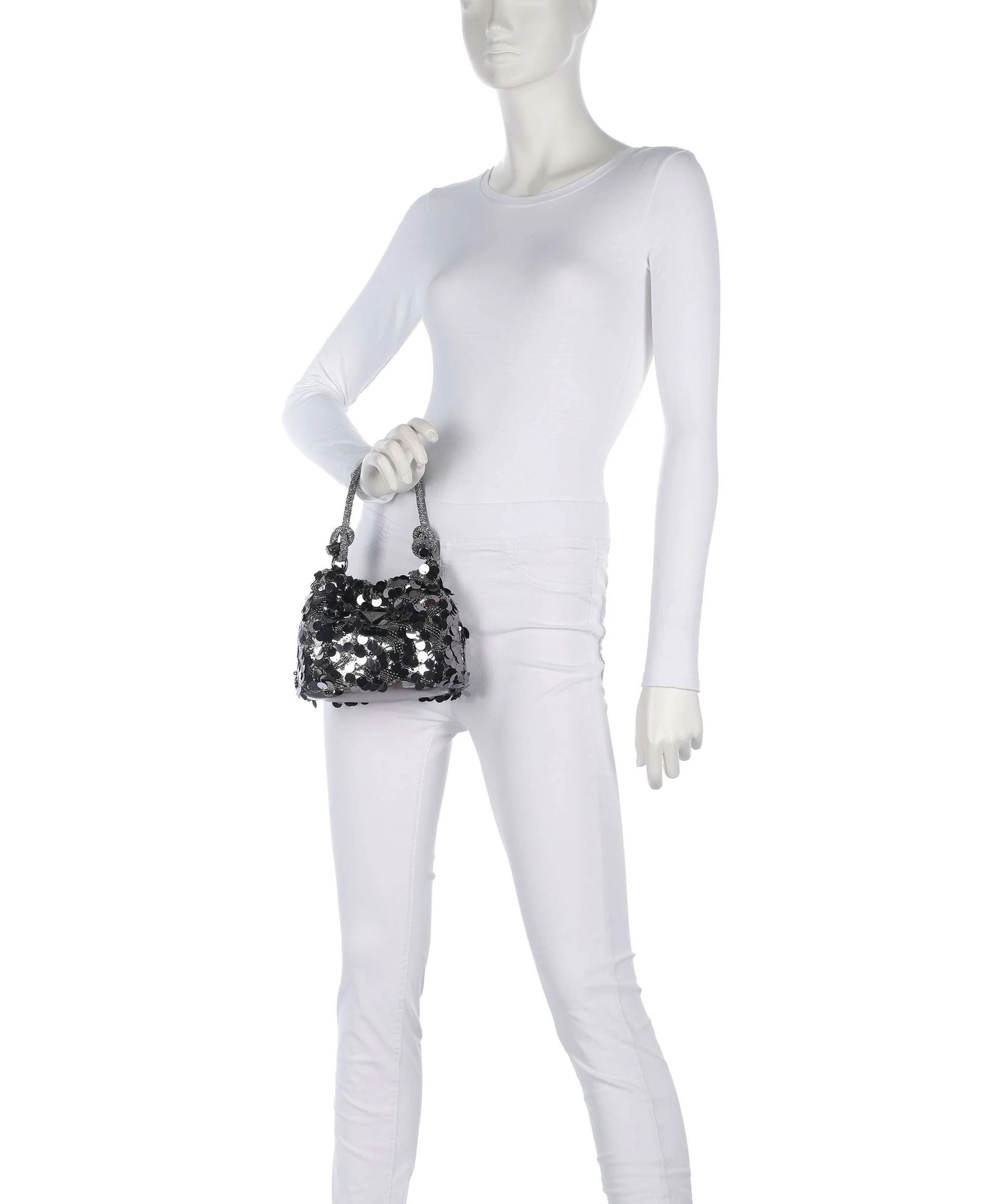 Guess Holiday Torebka worek pewter - Image 4
