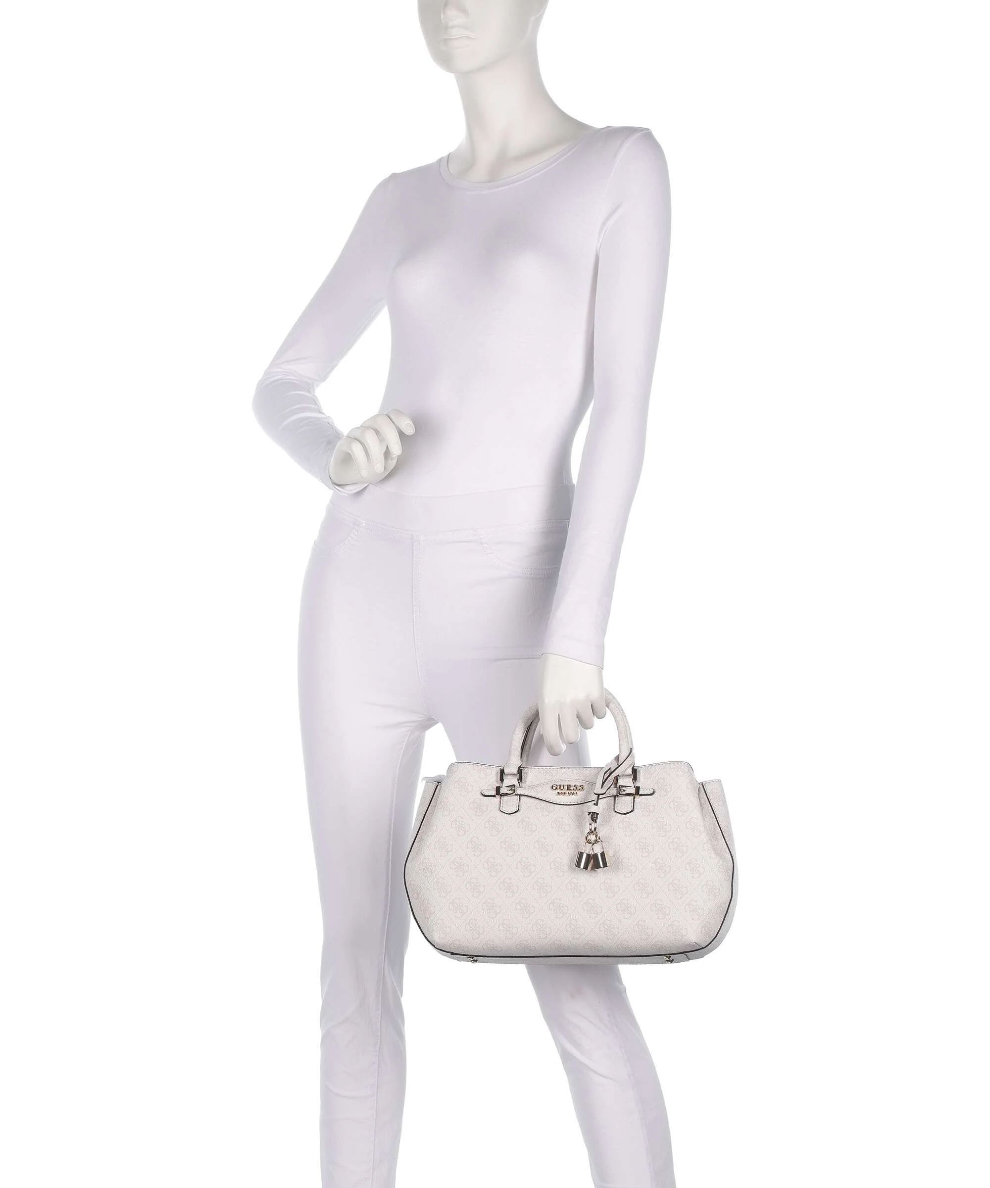 Guess Katya 4G Logo Torebka white logo - Image 3