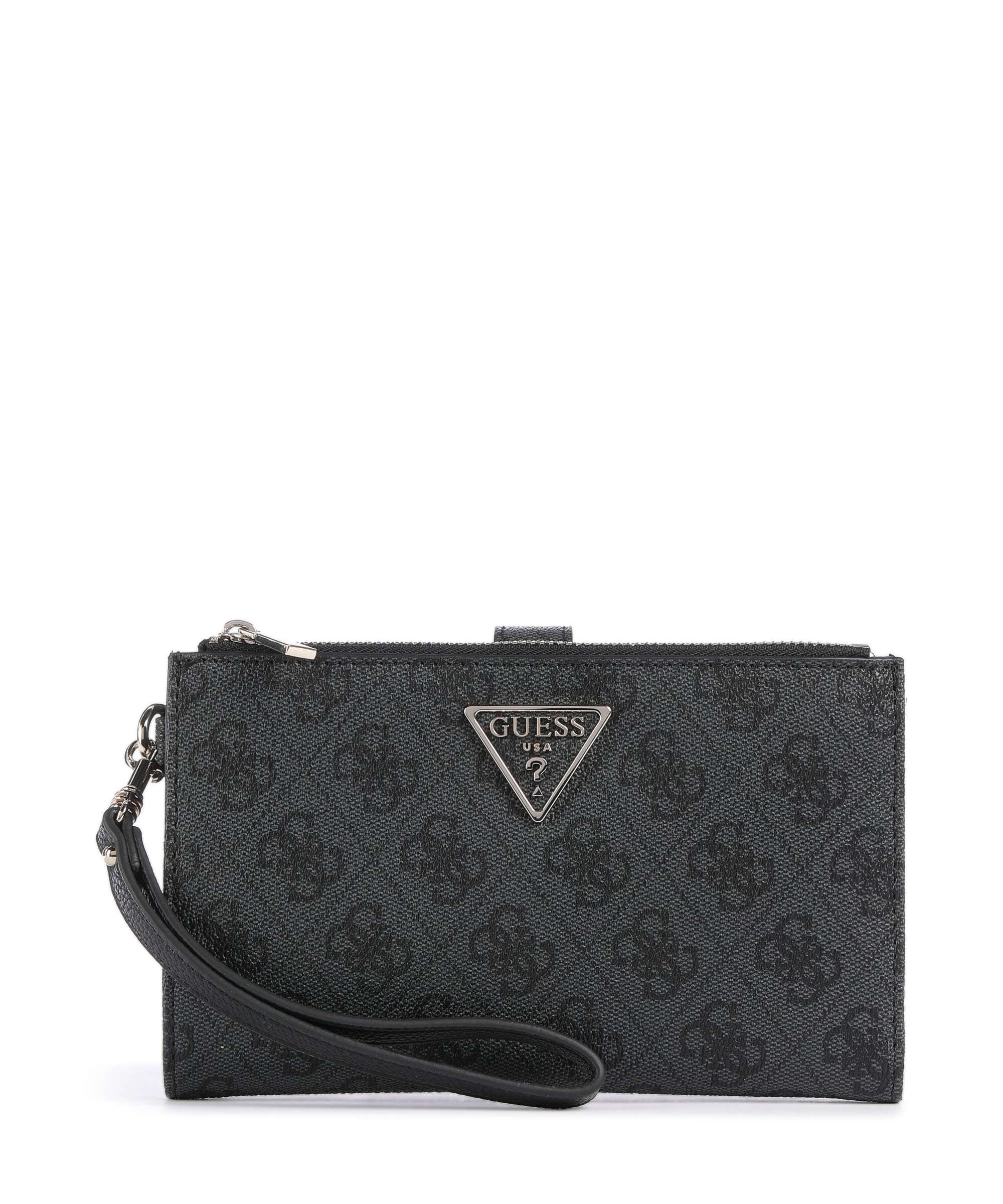 Guess Laurel Portfel coal logo