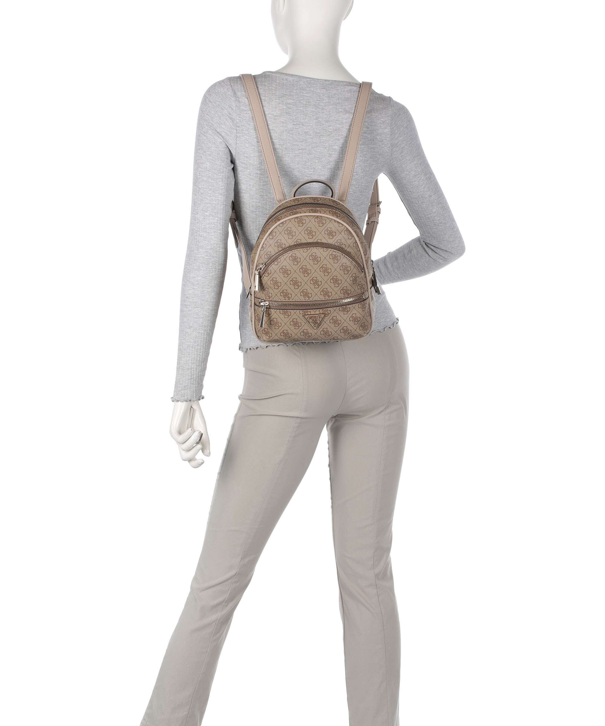 Guess Manhattan Plecak latte logo - Image 3