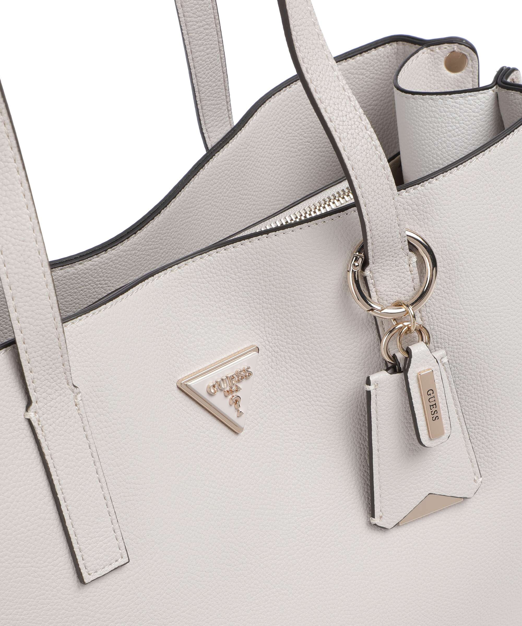 Guess Meridian Torba na zakupy ivory - Image 4