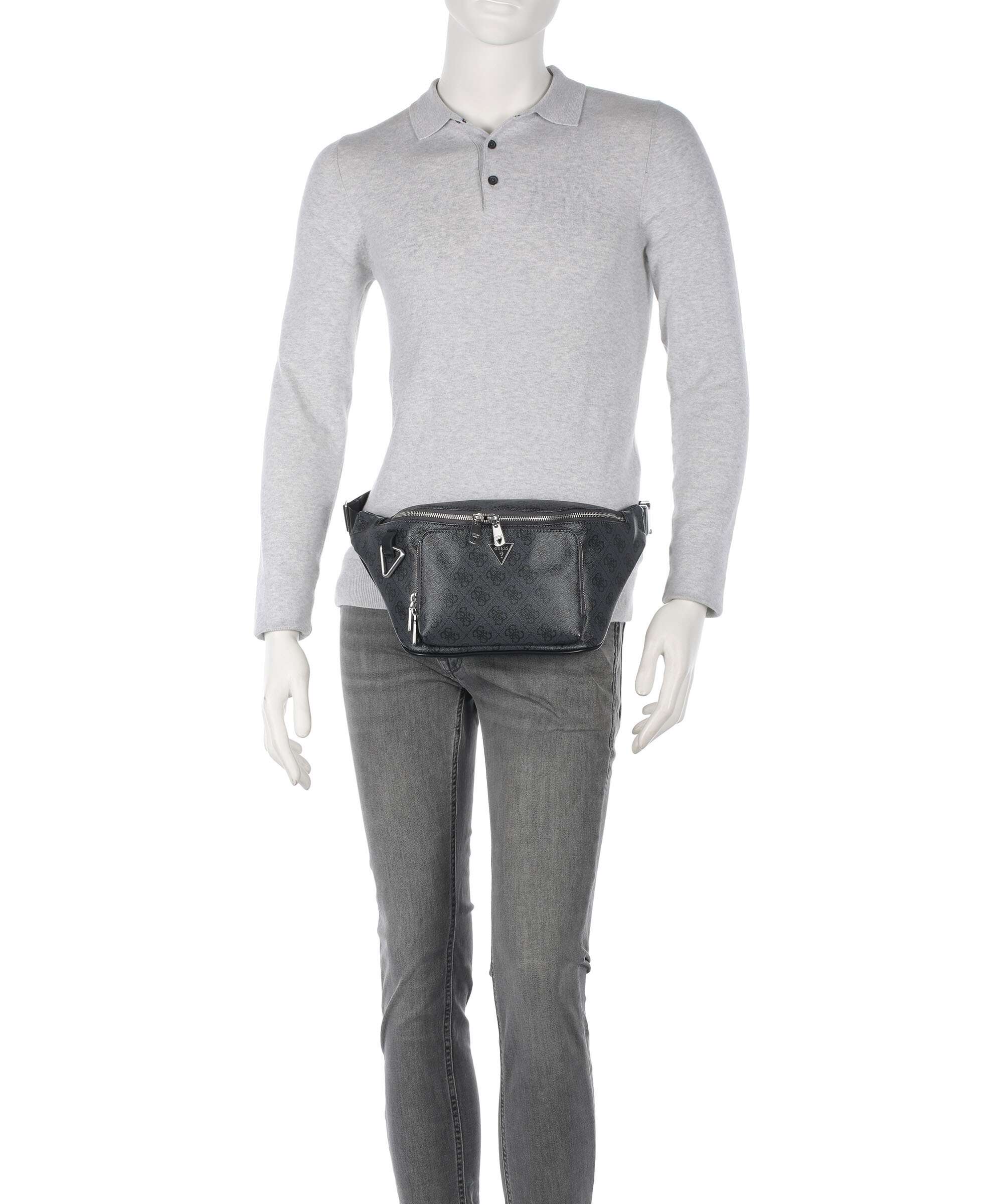 Guess Milano 4G Eco Saszetka nerka black - Image 4
