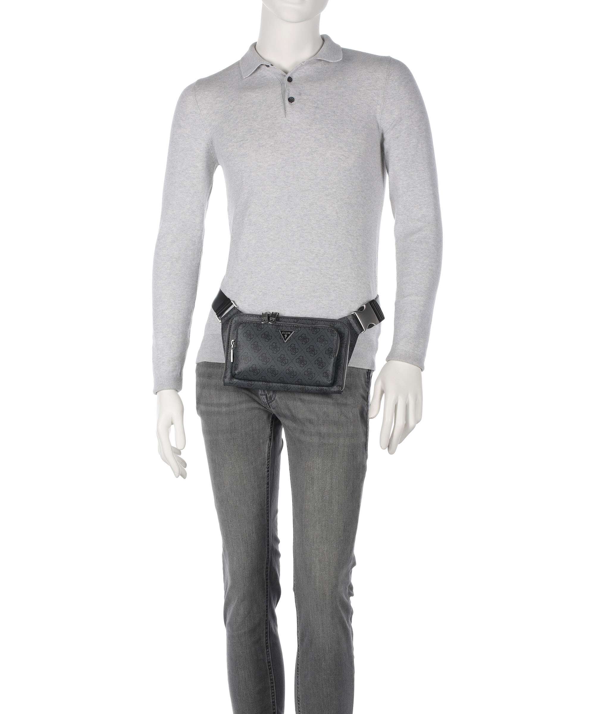 Guess Milano 4G Eco Saszetka nerka black - Image 3