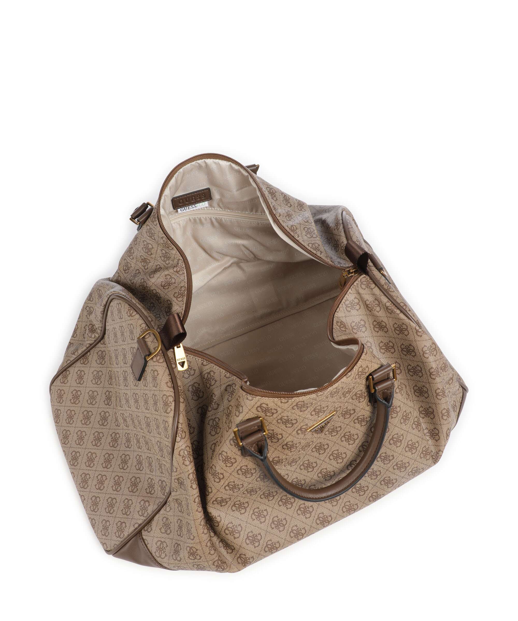 Guess Milano Torba weekendowa beige/brown - Image 6