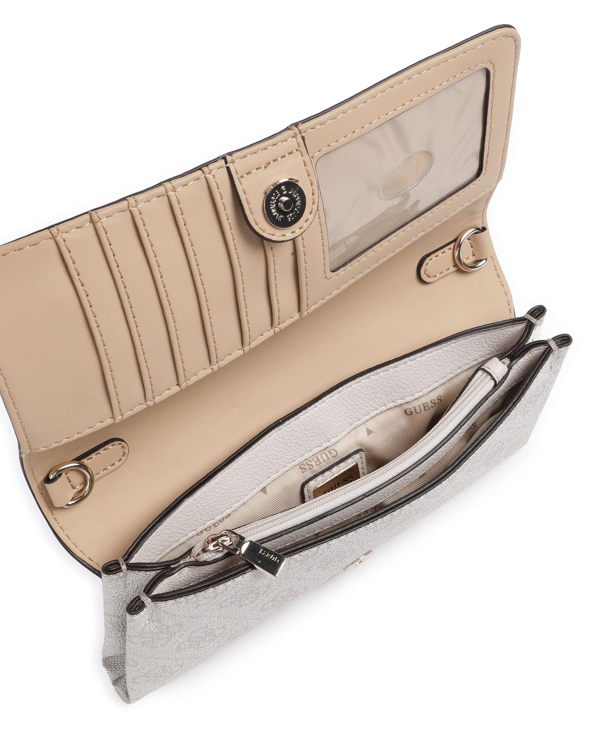 Guess Noelle 4G Basique Logo Portfel bone logo - Image 6