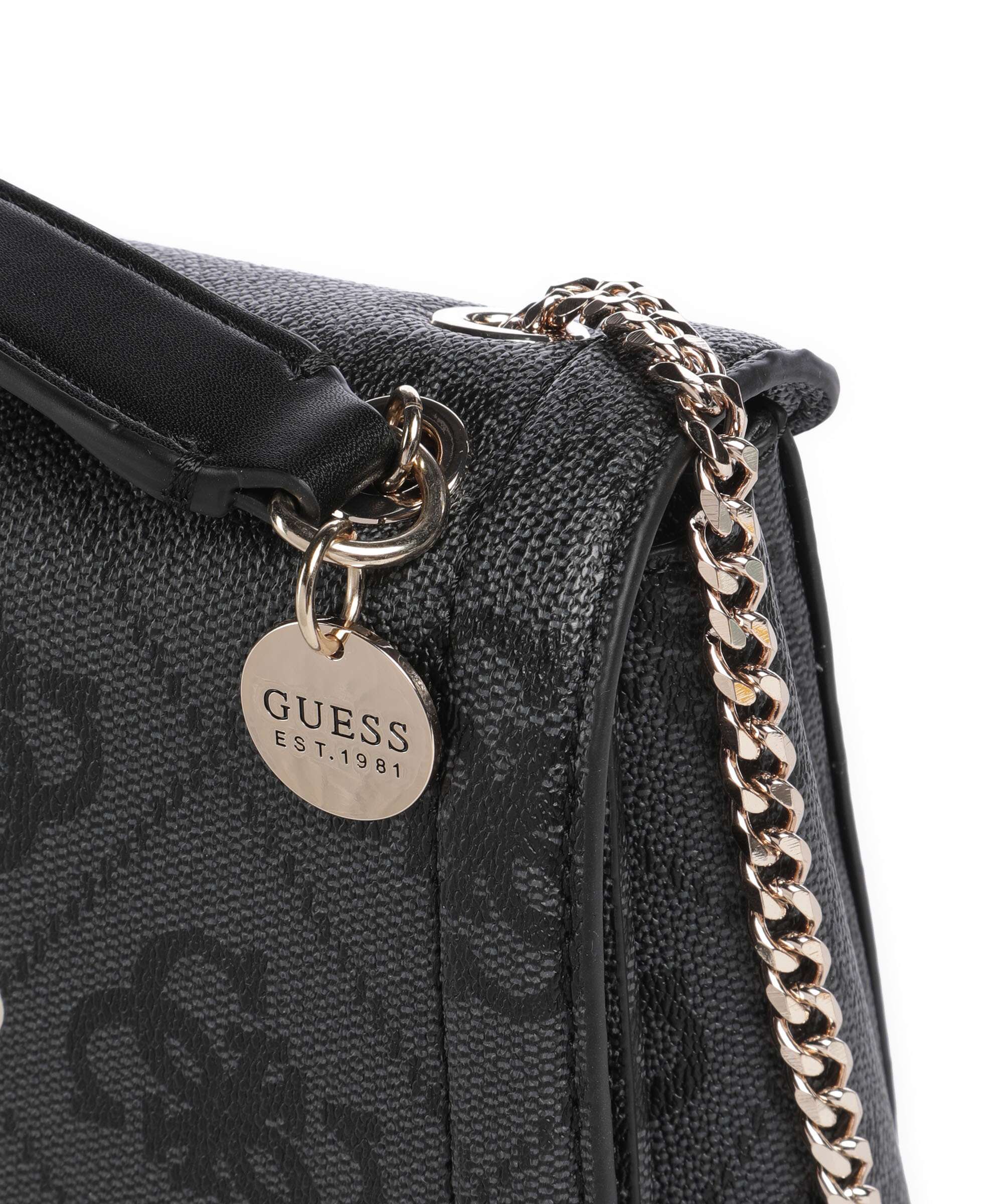 Guess Noelle 4G Logo Torba na ramię coal logo - Image 5