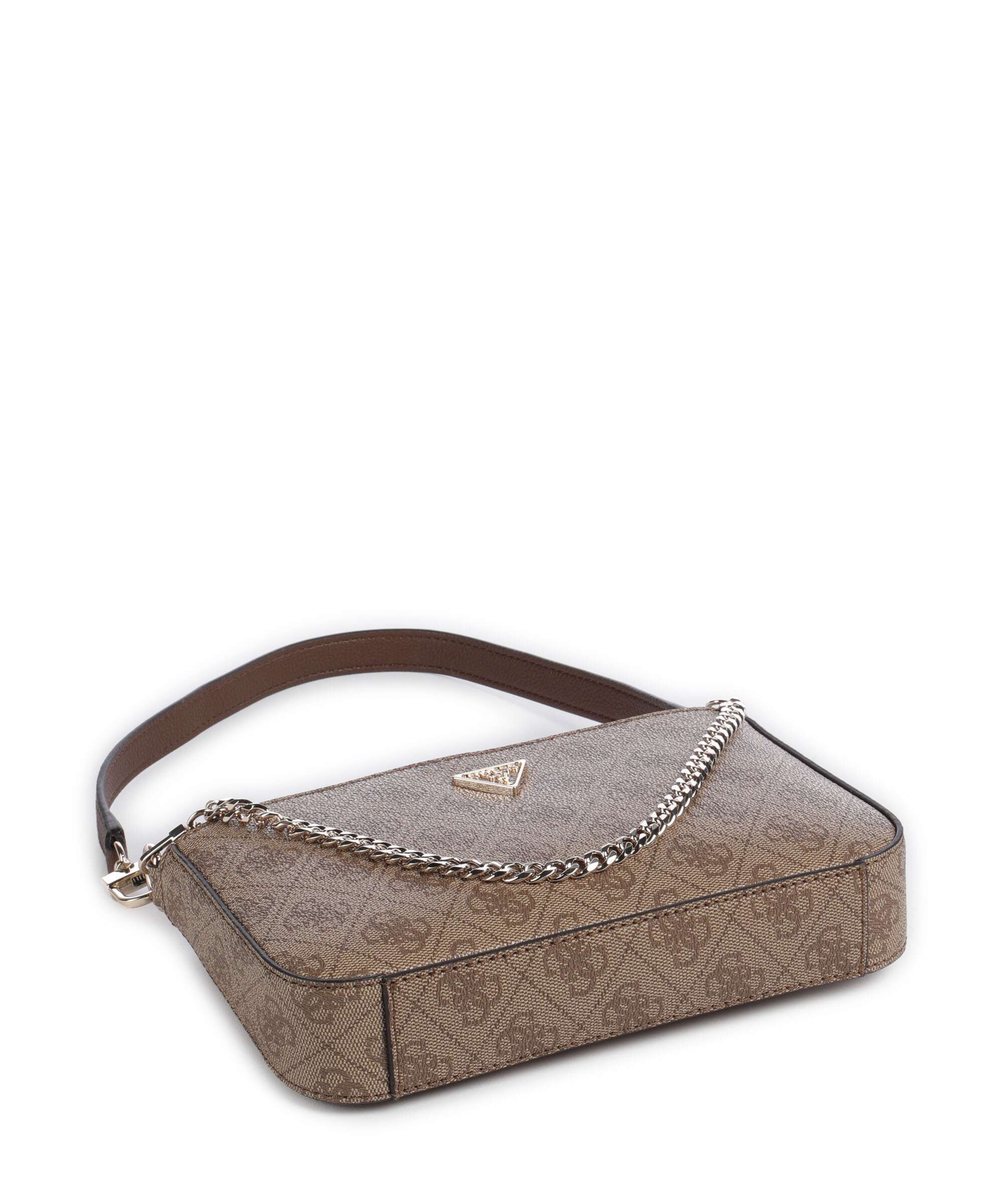 Guess Noelle Mini Torba na ramię latte logo/brown - Image 5
