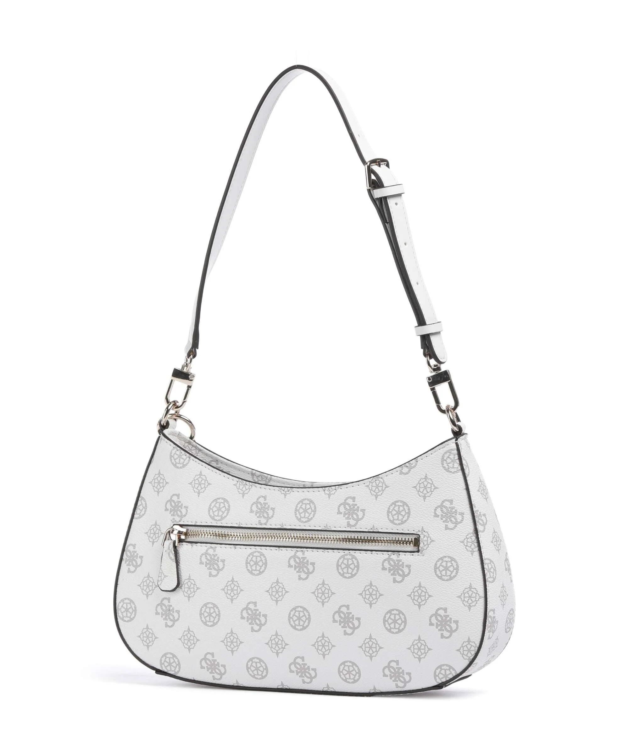 Guess Noelle Printed Peony Torba na ramię white logo - Image 2