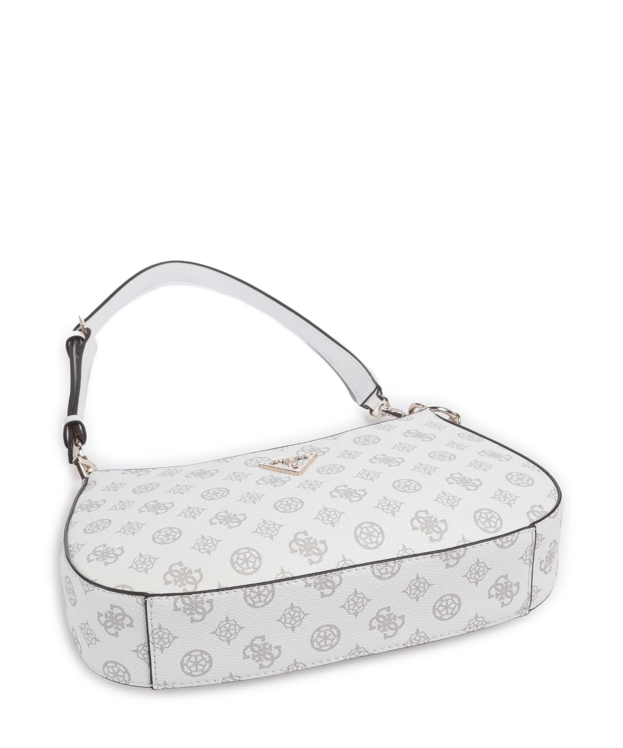 Guess Noelle Printed Peony Torba na ramię white logo - Image 5