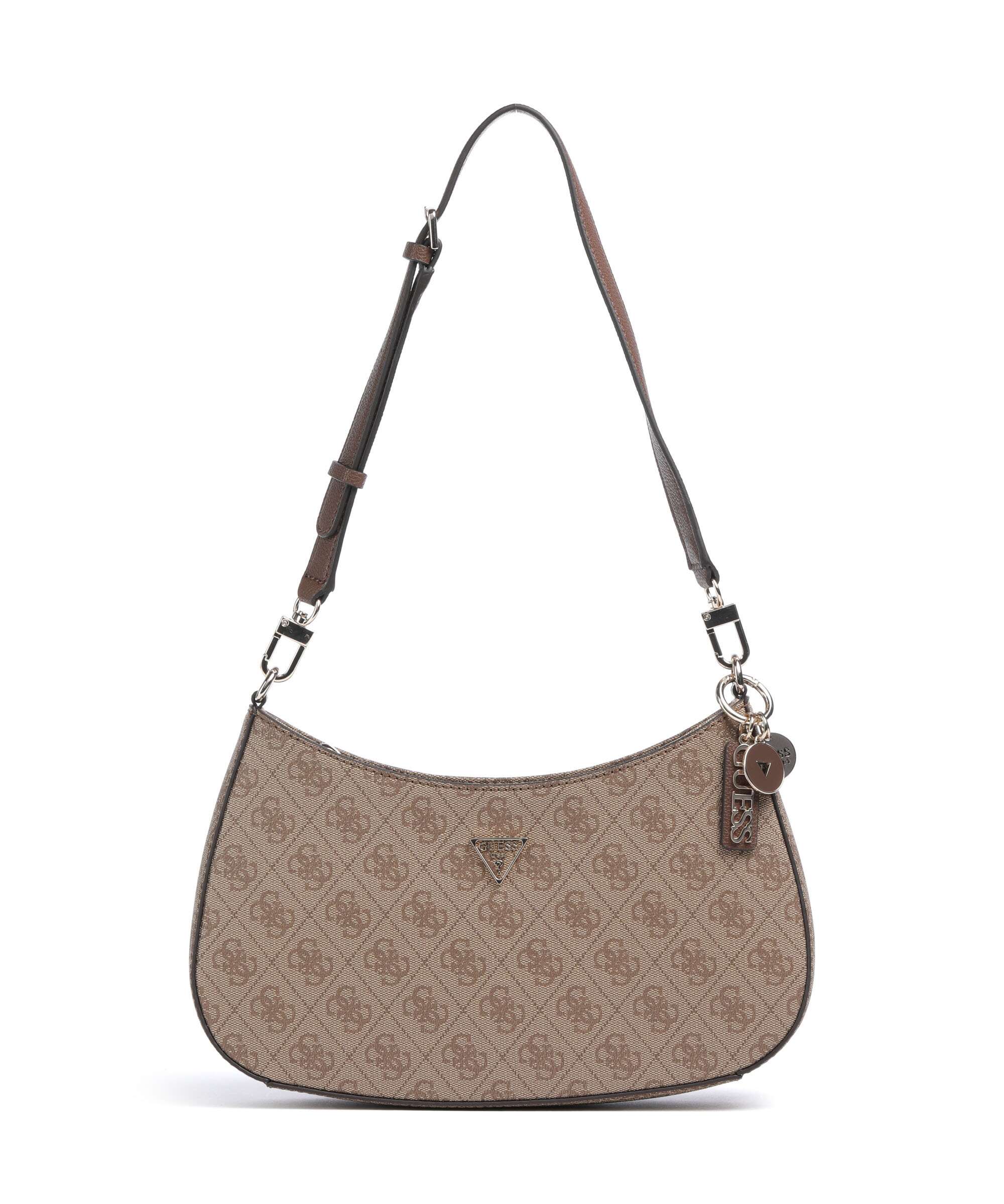 Guess Noelle Torba na ramię latte logo/brown