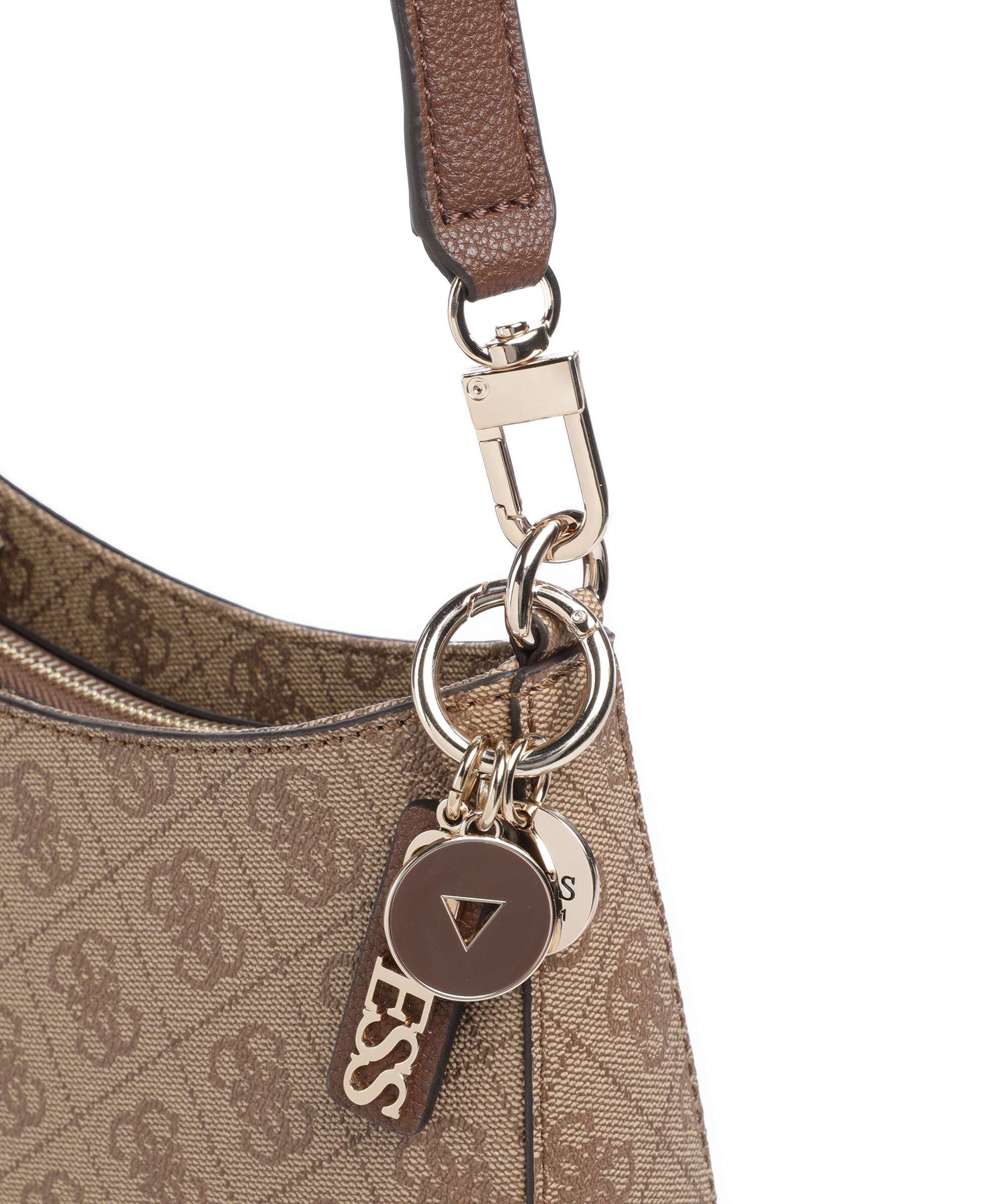 Guess Noelle Torba na ramię latte logo/brown - Image 4