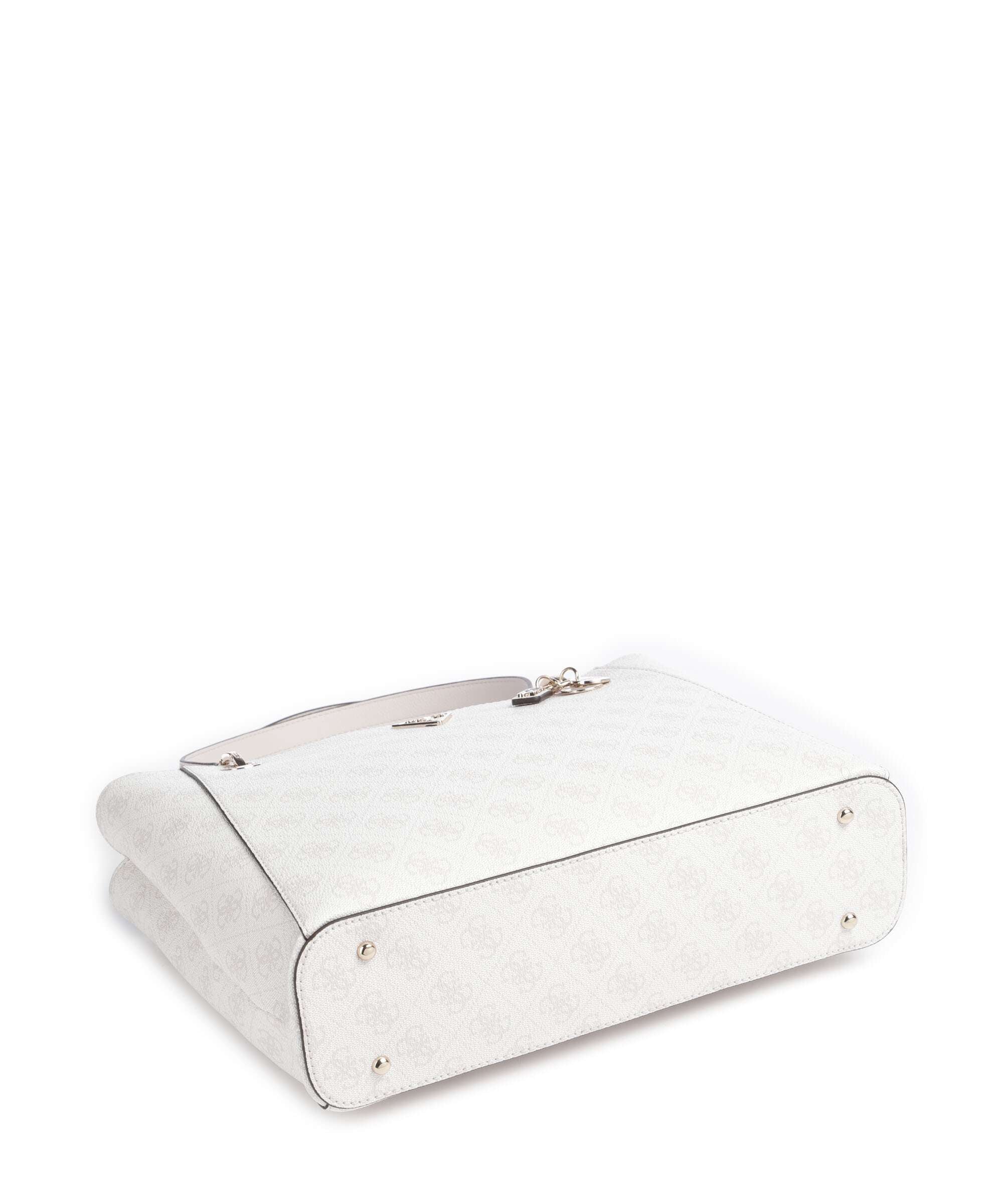 Guess Noelle Torba na zakupy white logo - Image 5