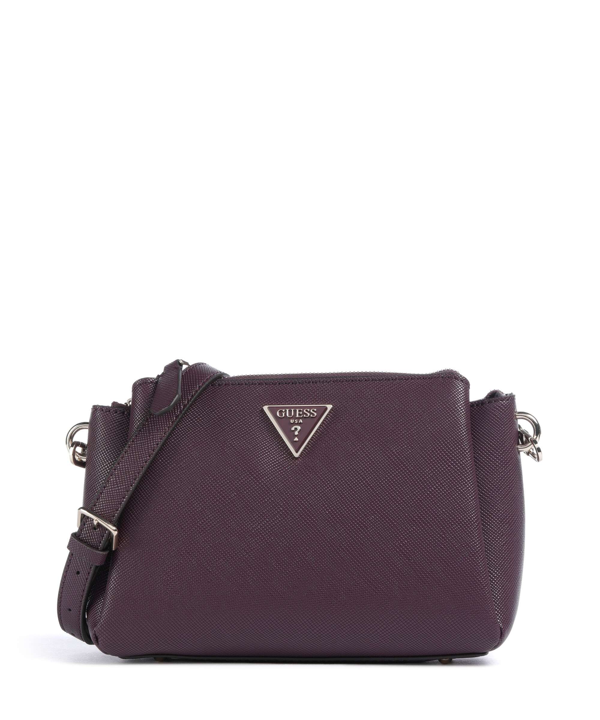 Guess Noelle Torba przez ramię aubergine