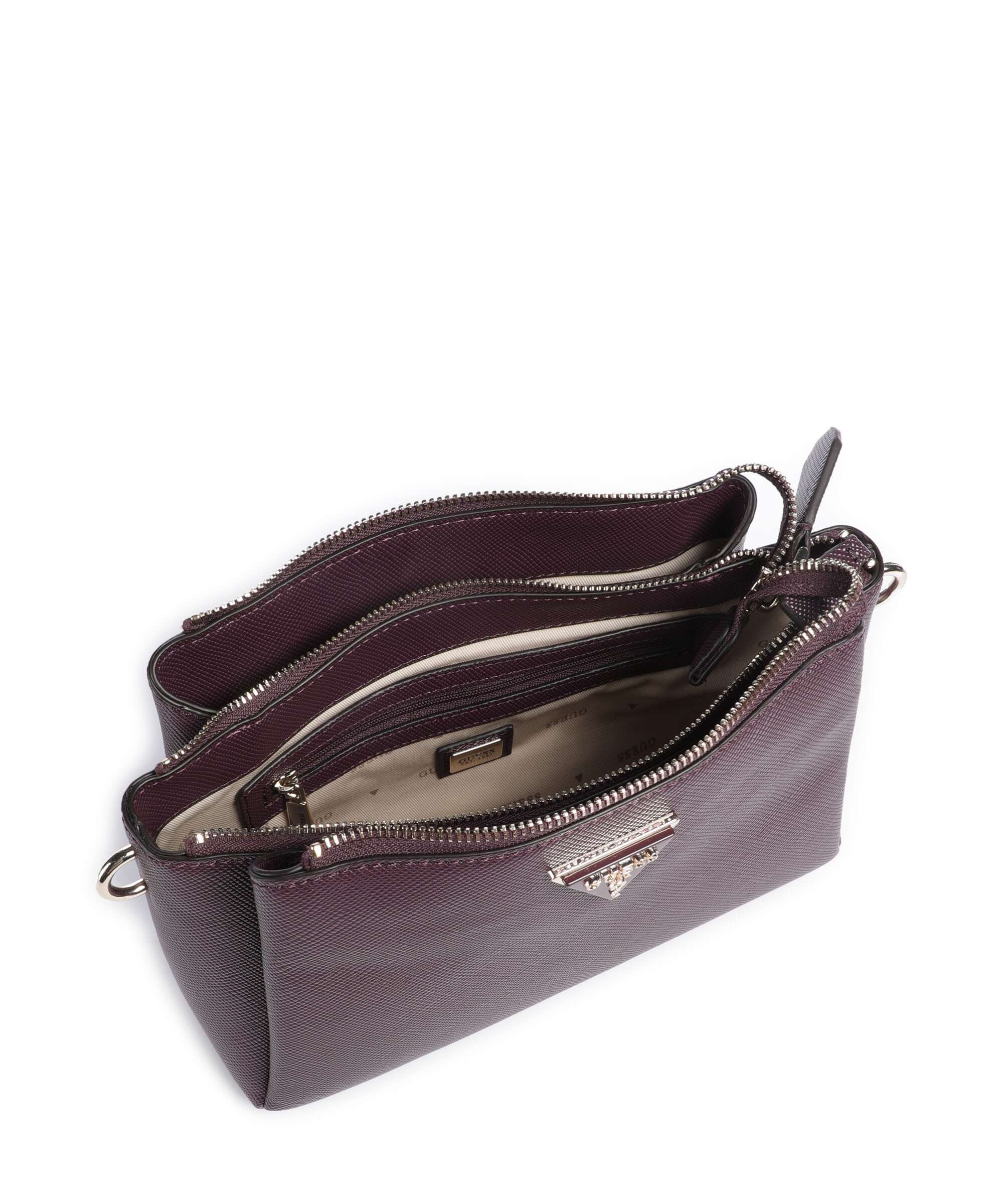 Guess Noelle Torba przez ramię aubergine - Image 6