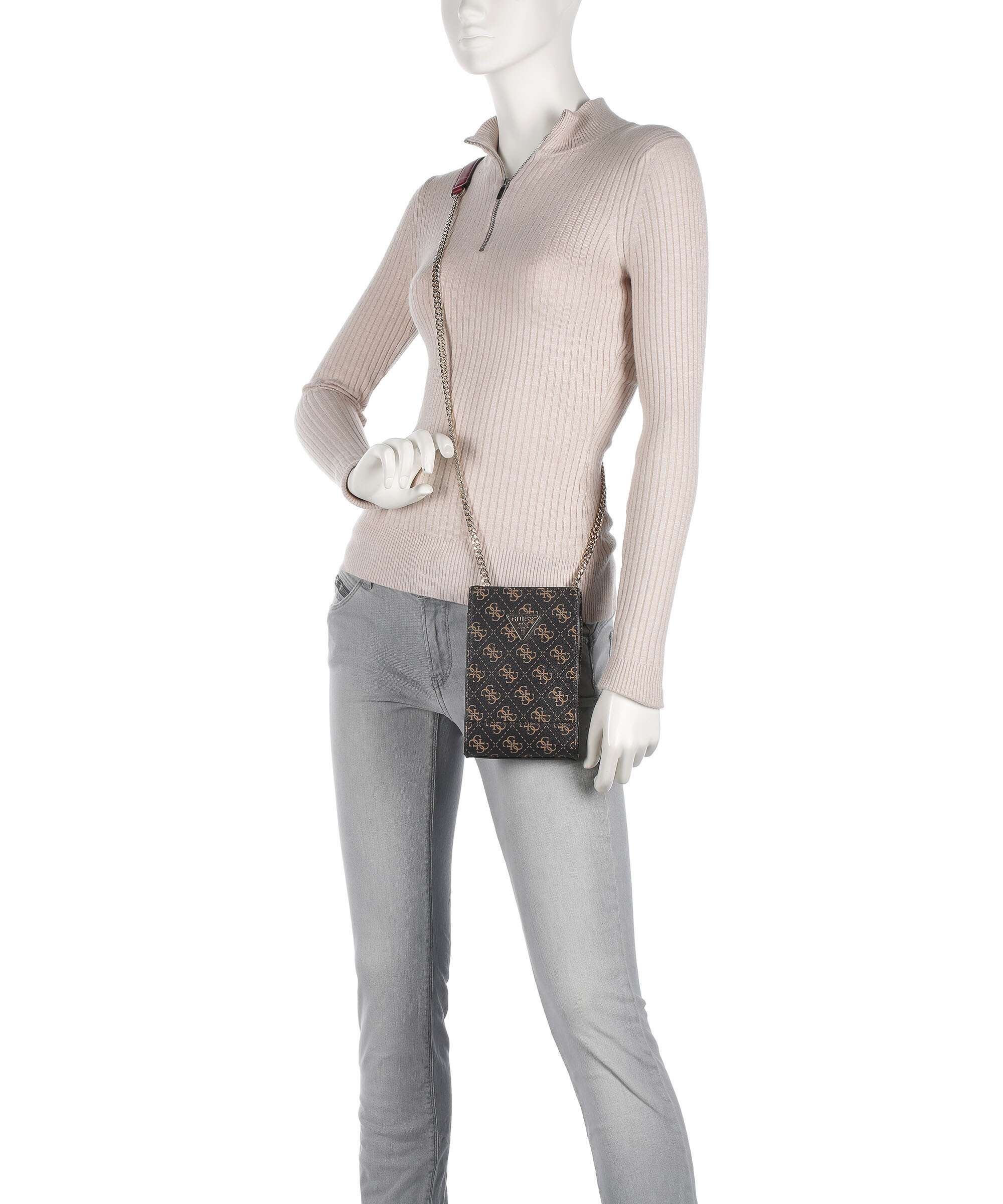 Guess Noelle Torebka na telefon brown - Image 3