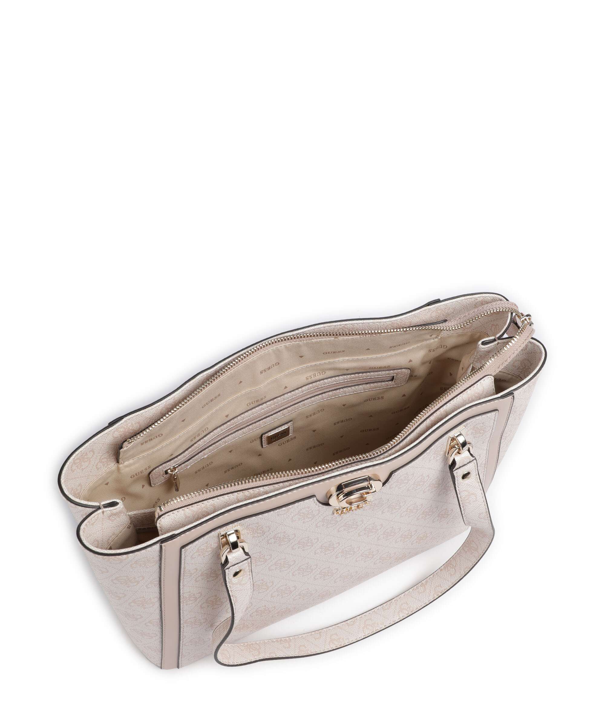 Guess Orlina 4G Logo Torba na zakupy sand logo - Image 5