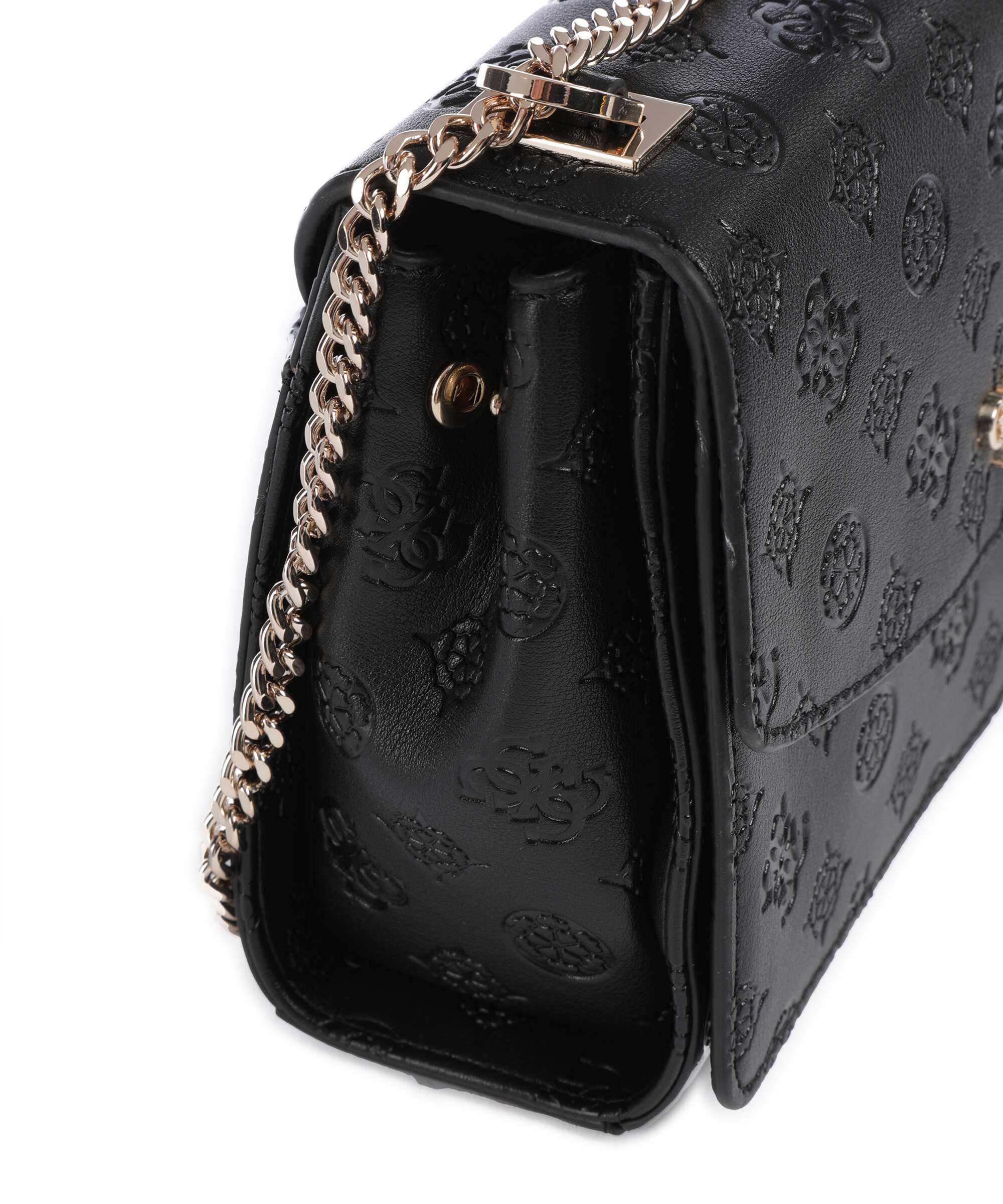 Guess Phoebe Peony Debossed Torba na ramię black logo - Image 5