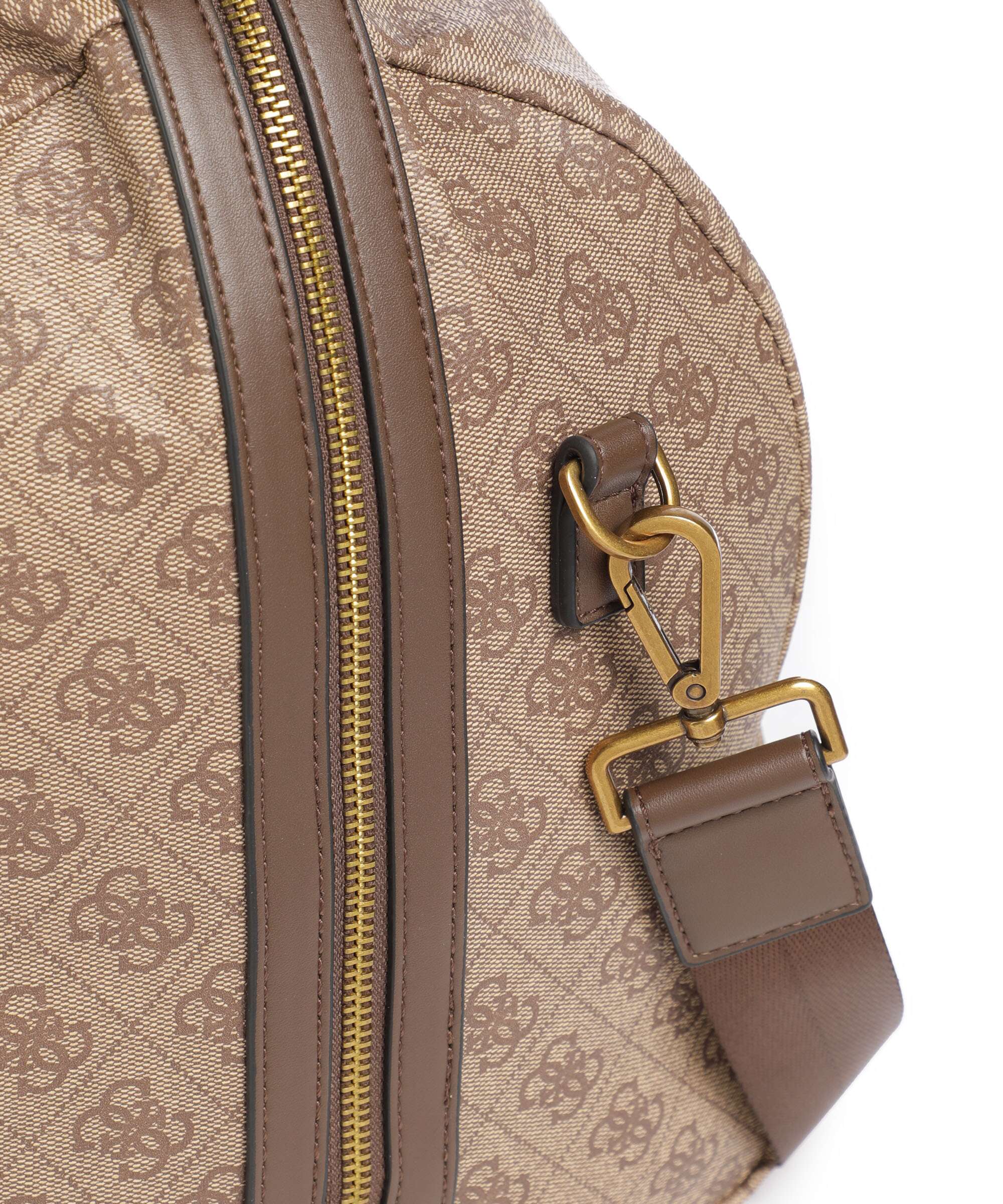 Guess Pisa Torba weekendowa beige/brown/blue - Image 3