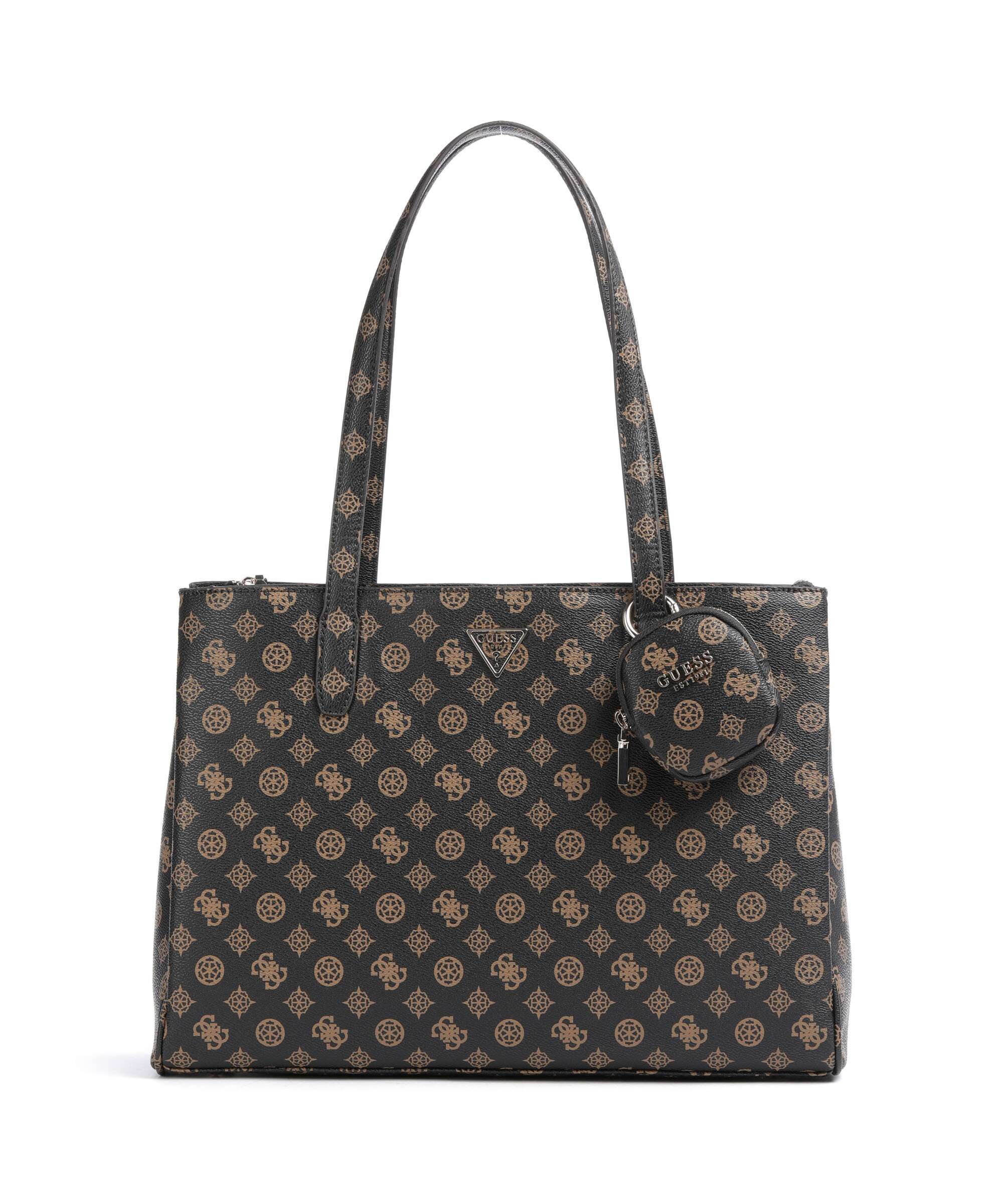 Guess Power Play Torba na zakupy mocha logo