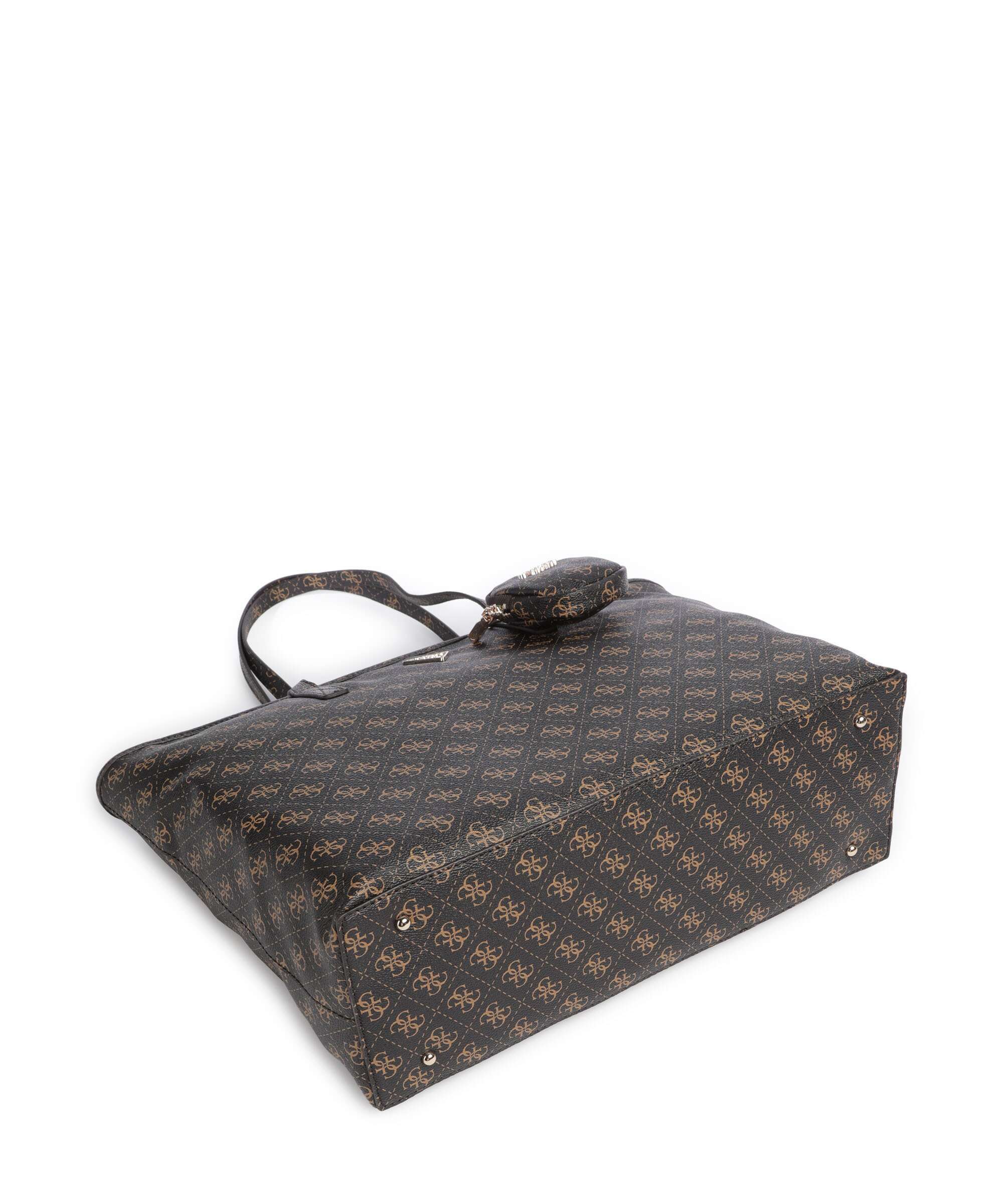 Guess Power Play Torba na zakupy brown logo - Image 5