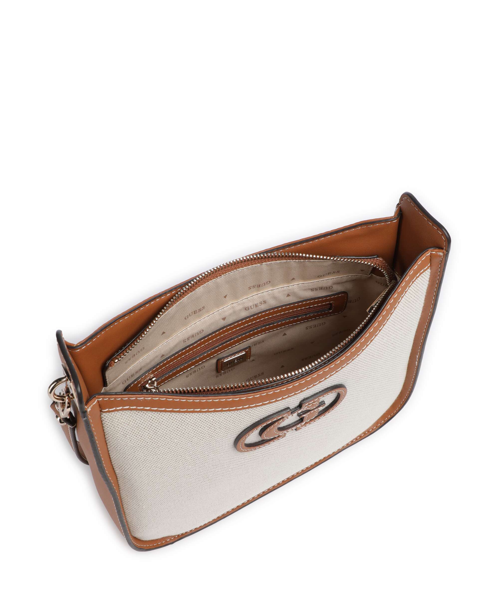 Guess Sebina Torba na ramię natural/caramel - Image 6