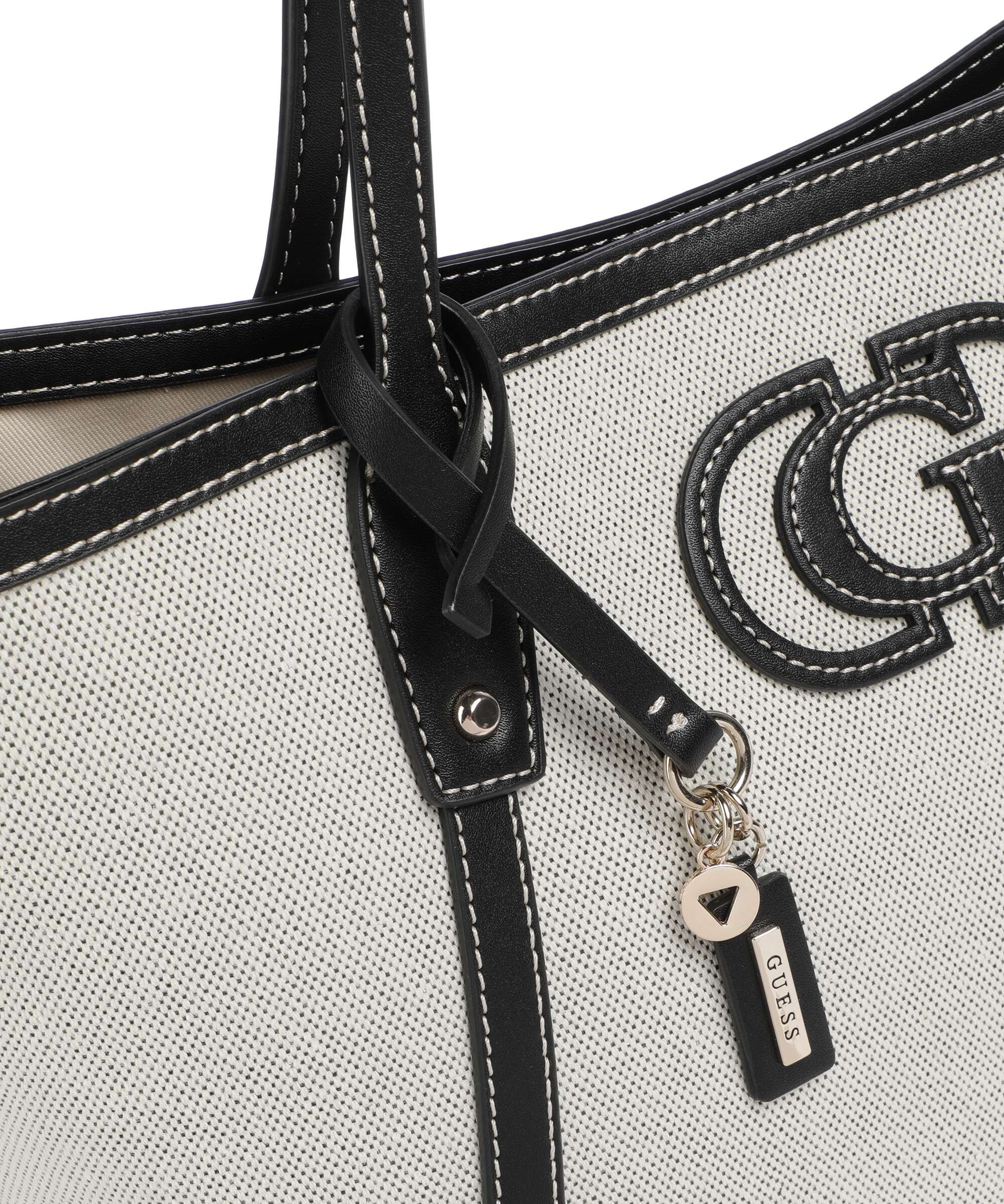 Guess Sebina Torba na zakupy natural/black - Image 4