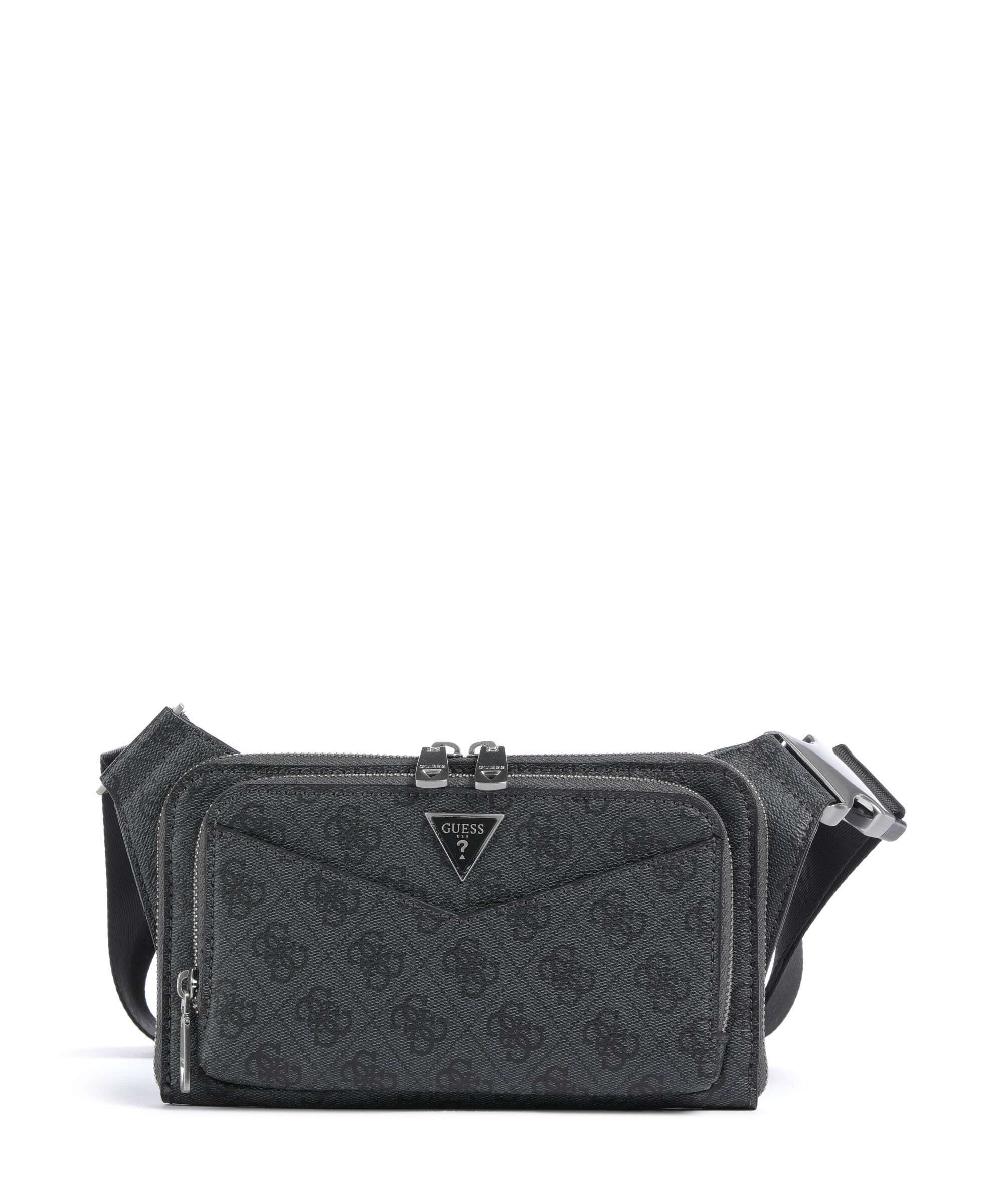 Guess Siena 4G Eco Saszetka nerka black