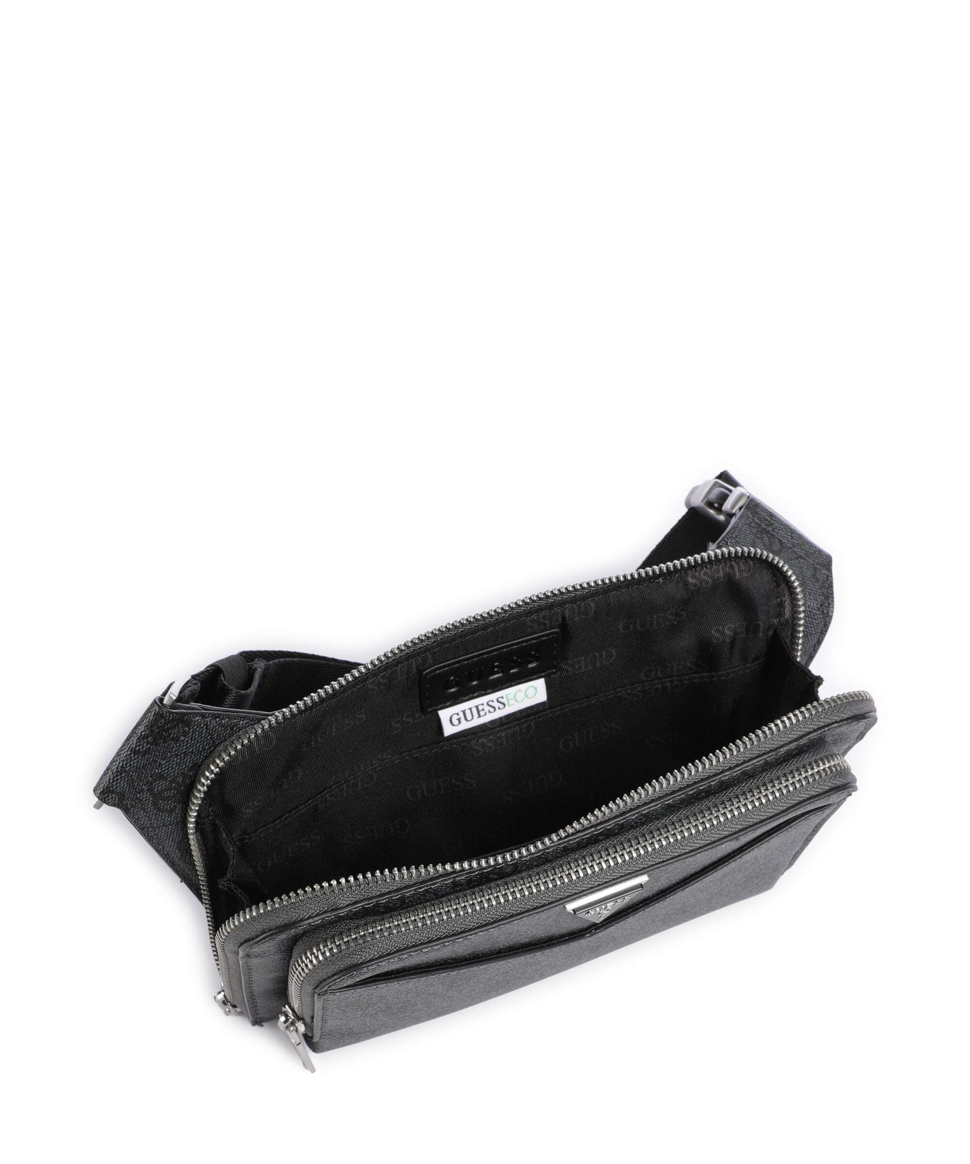 Guess Siena 4G Eco Saszetka nerka black - Image 6