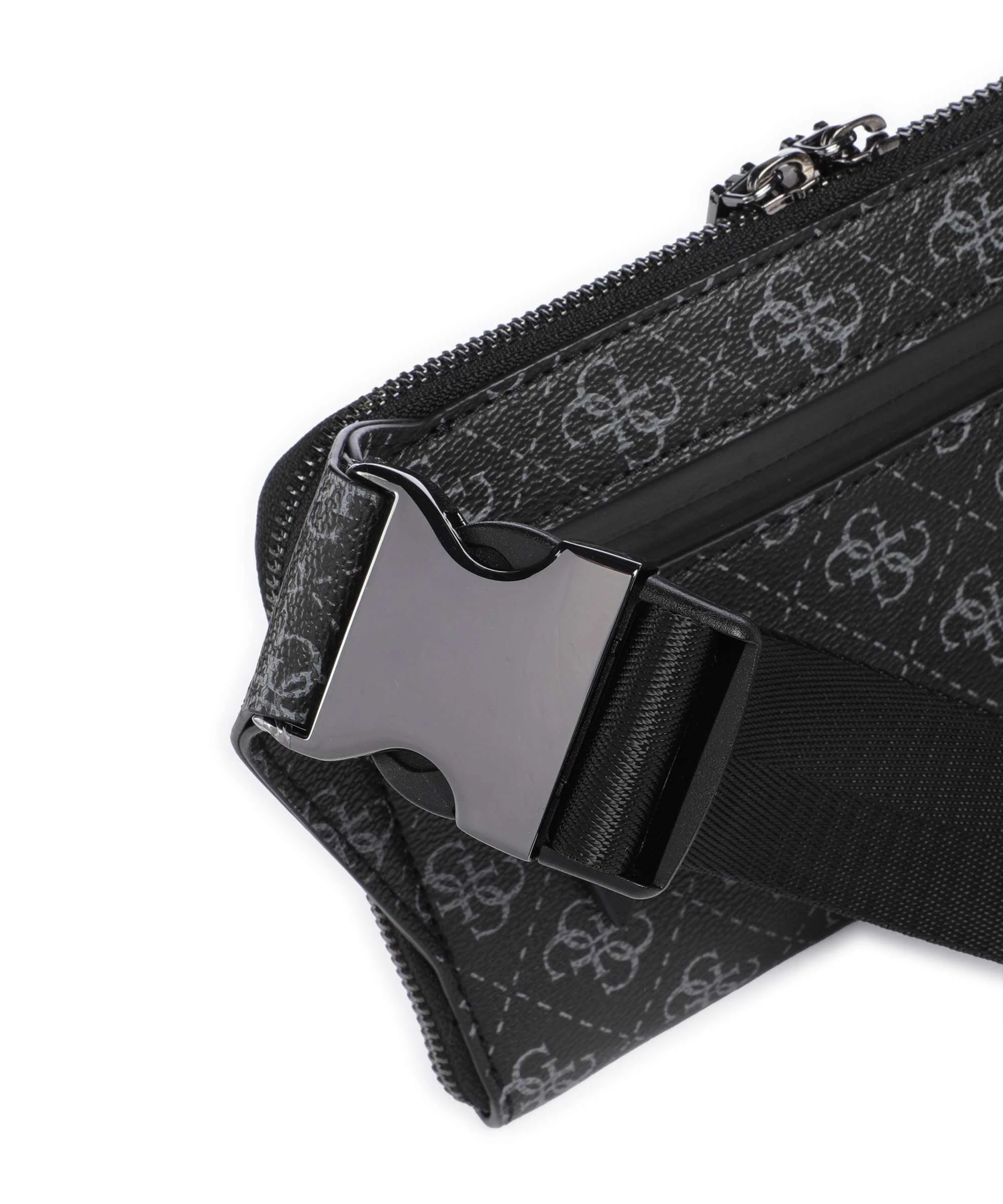 Guess Siena 4G Eco Saszetka nerka dark black - Image 5