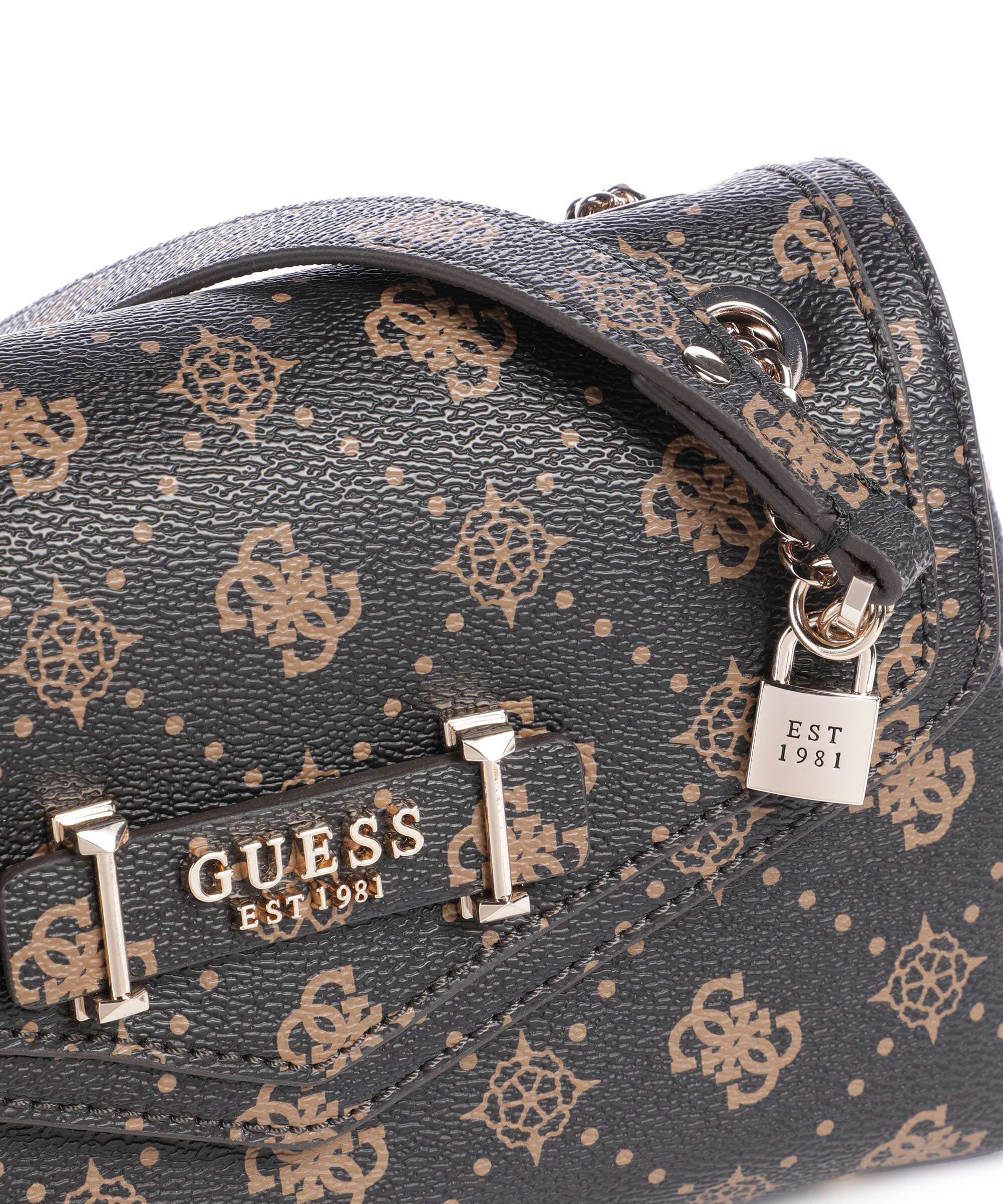Guess Silia Torba na ramię espresso logo - Image 5