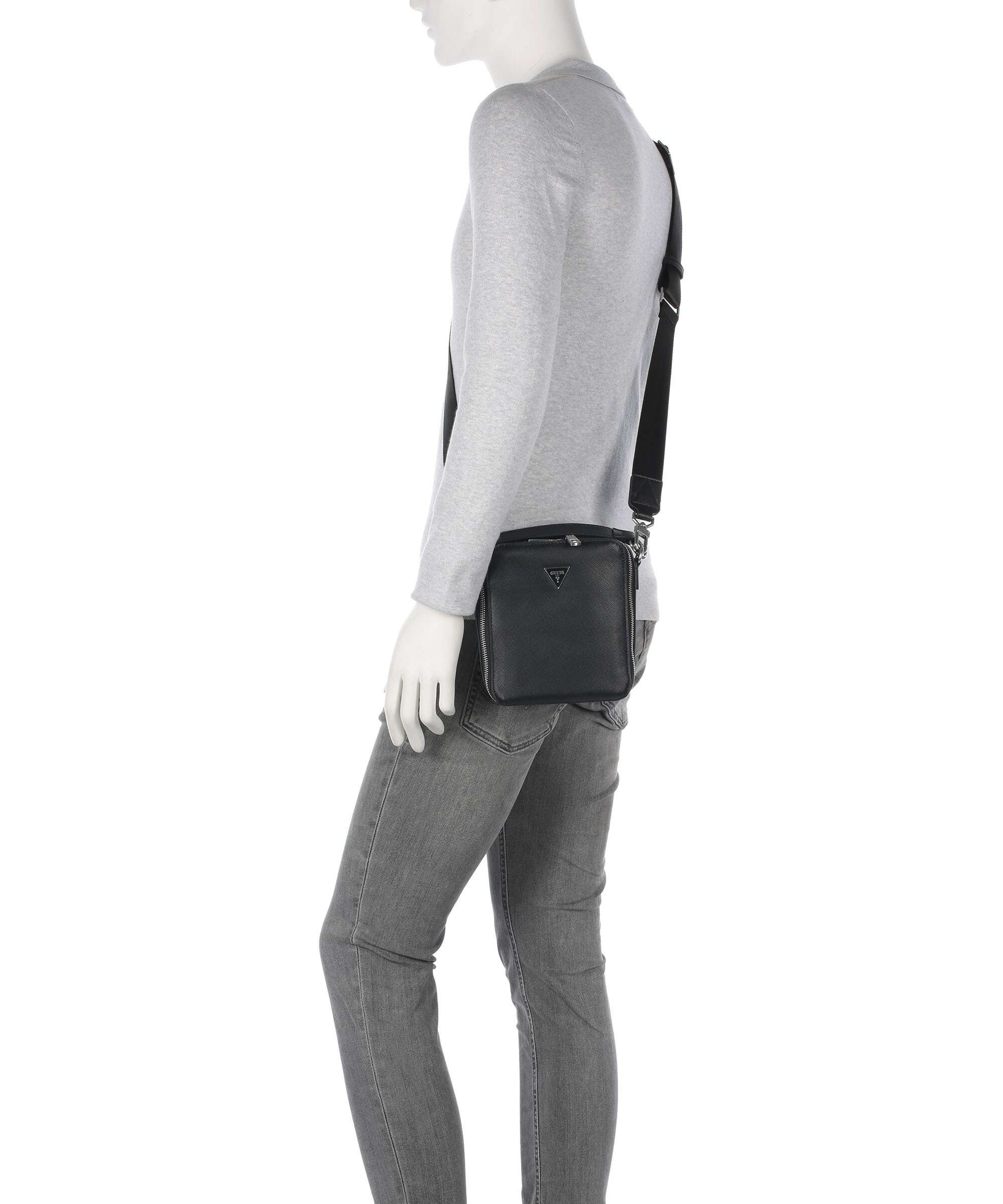 Guess Torino Eco Torba przez ramię black - Image 3