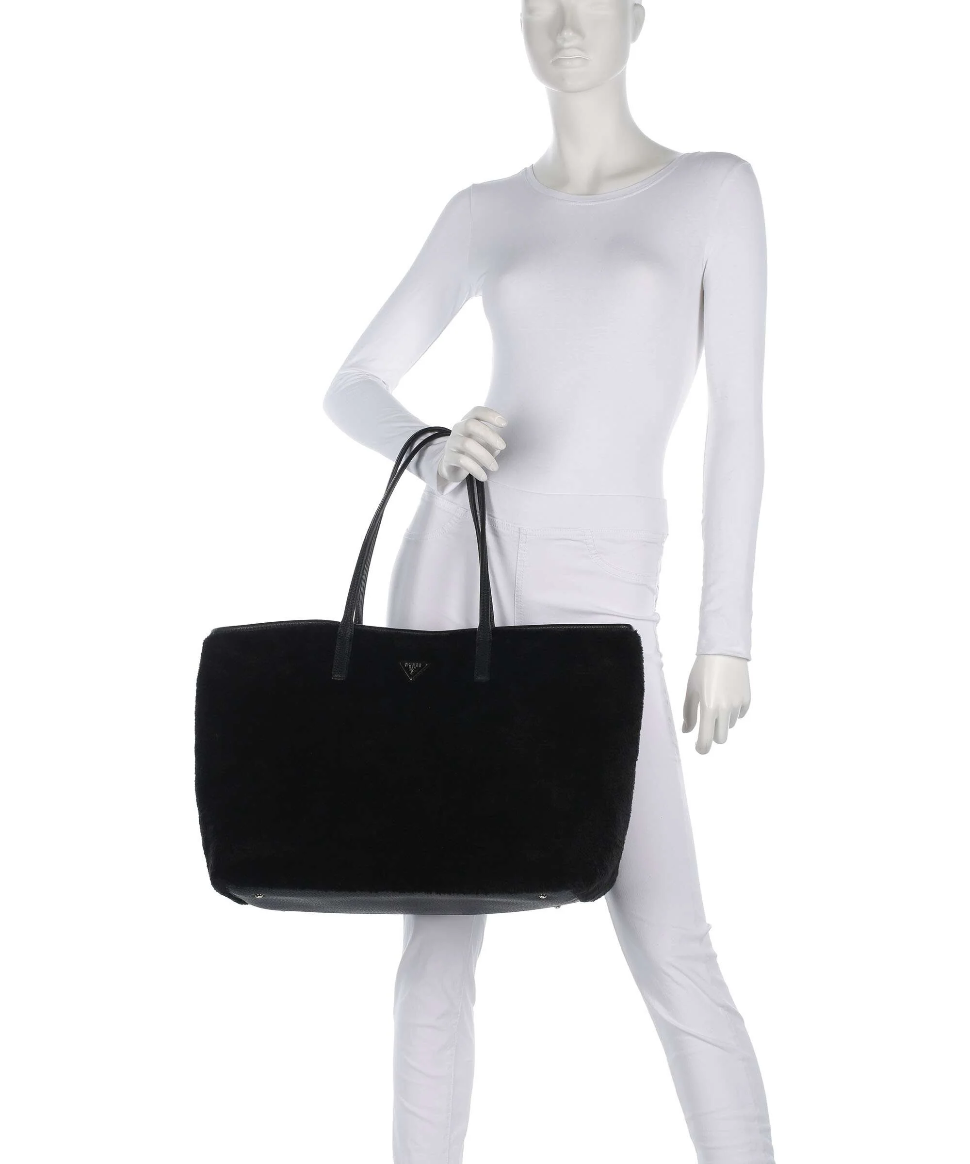 Guess Victtoria Large Torba na zakupy black - Image 3