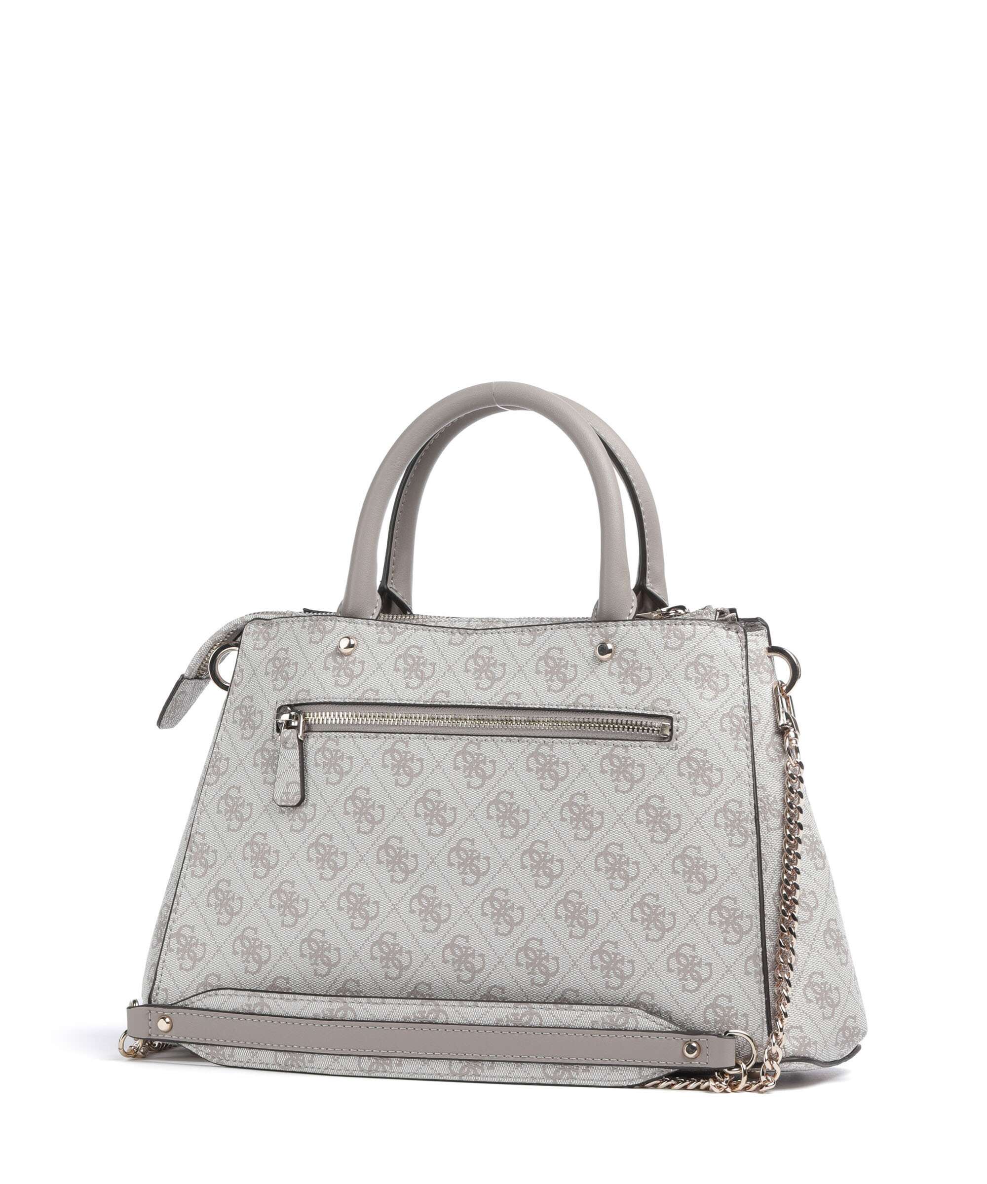 Guess Zamira Torebka dark taupe logo - Image 2