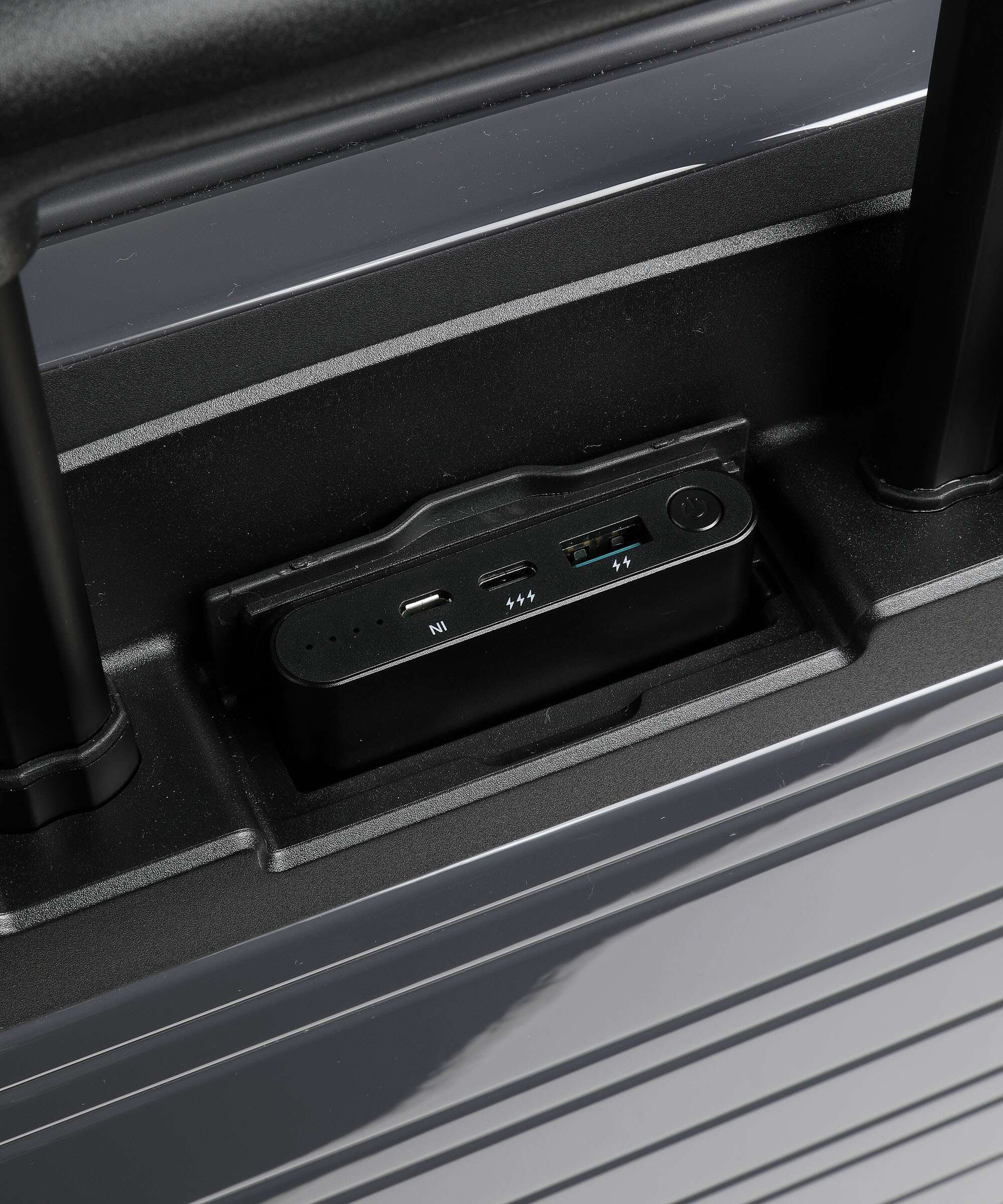 Horizn Studios H5 Smart Walizka na 4 kołach Glossy Graphite - Image 4