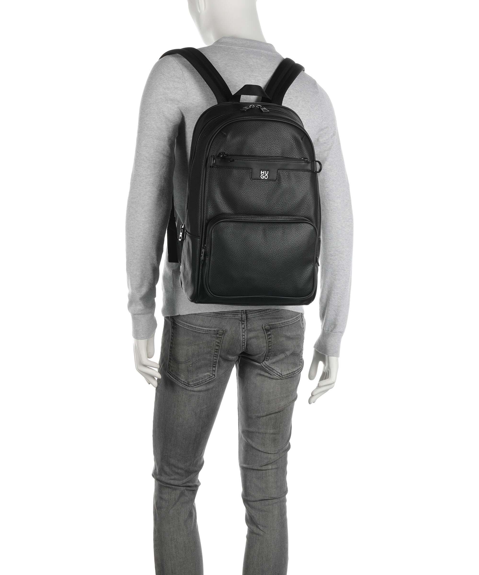 Hugo Nesh Plecak black - Image 3