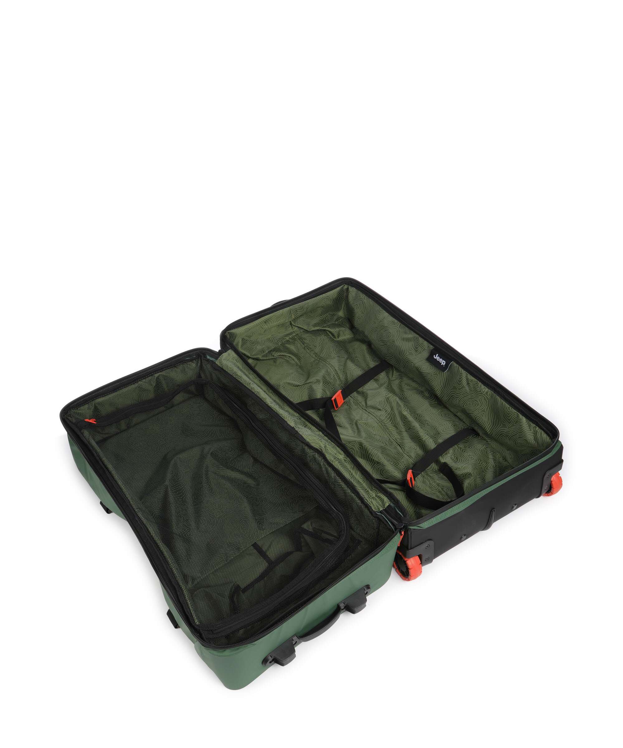 Jeep JS005A 82 Torba podróżna na kółkach green - Image 6