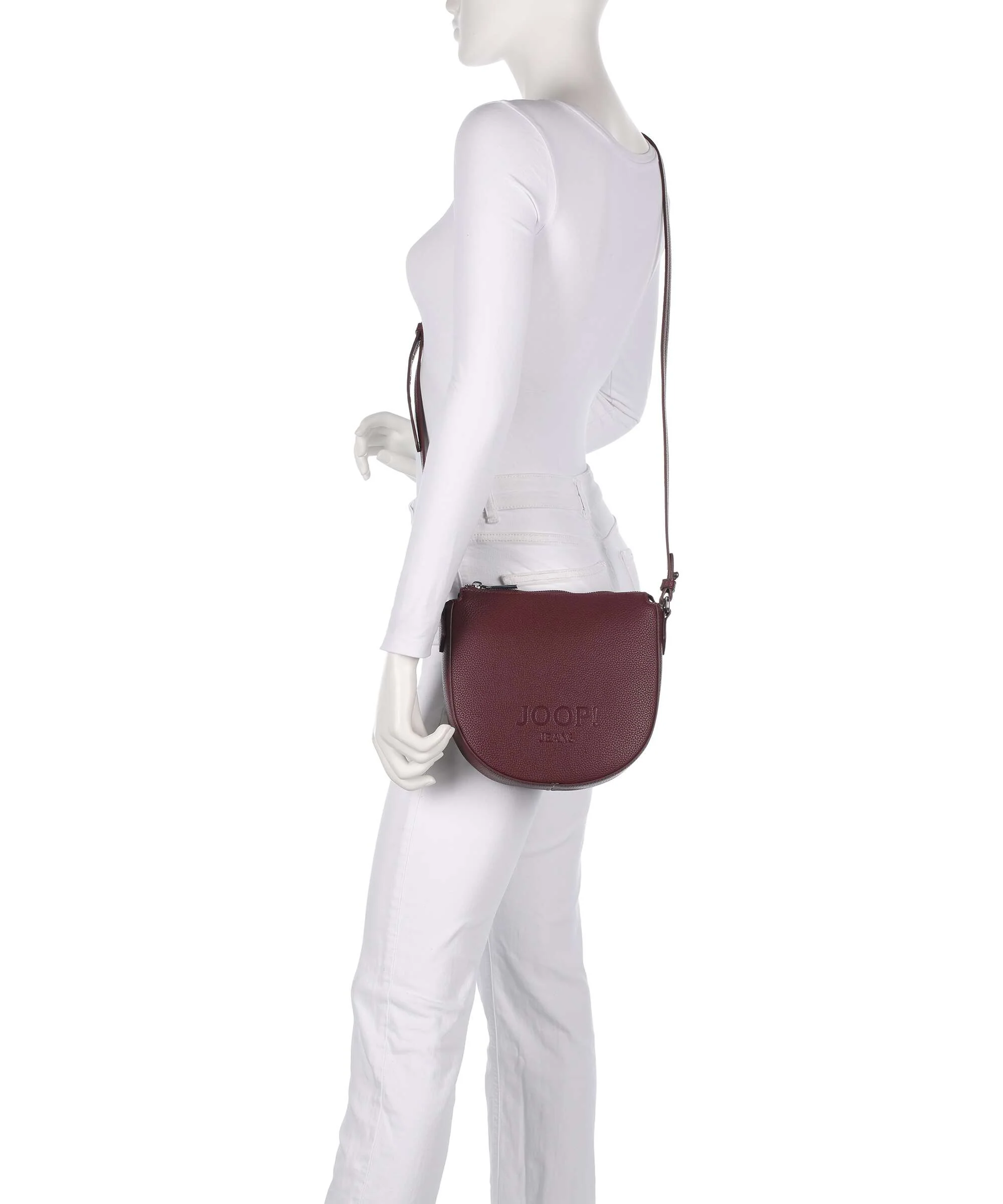 JOOP! Jeans Lettera 1.0 Stella Torba przez ramię burgundy - Image 3