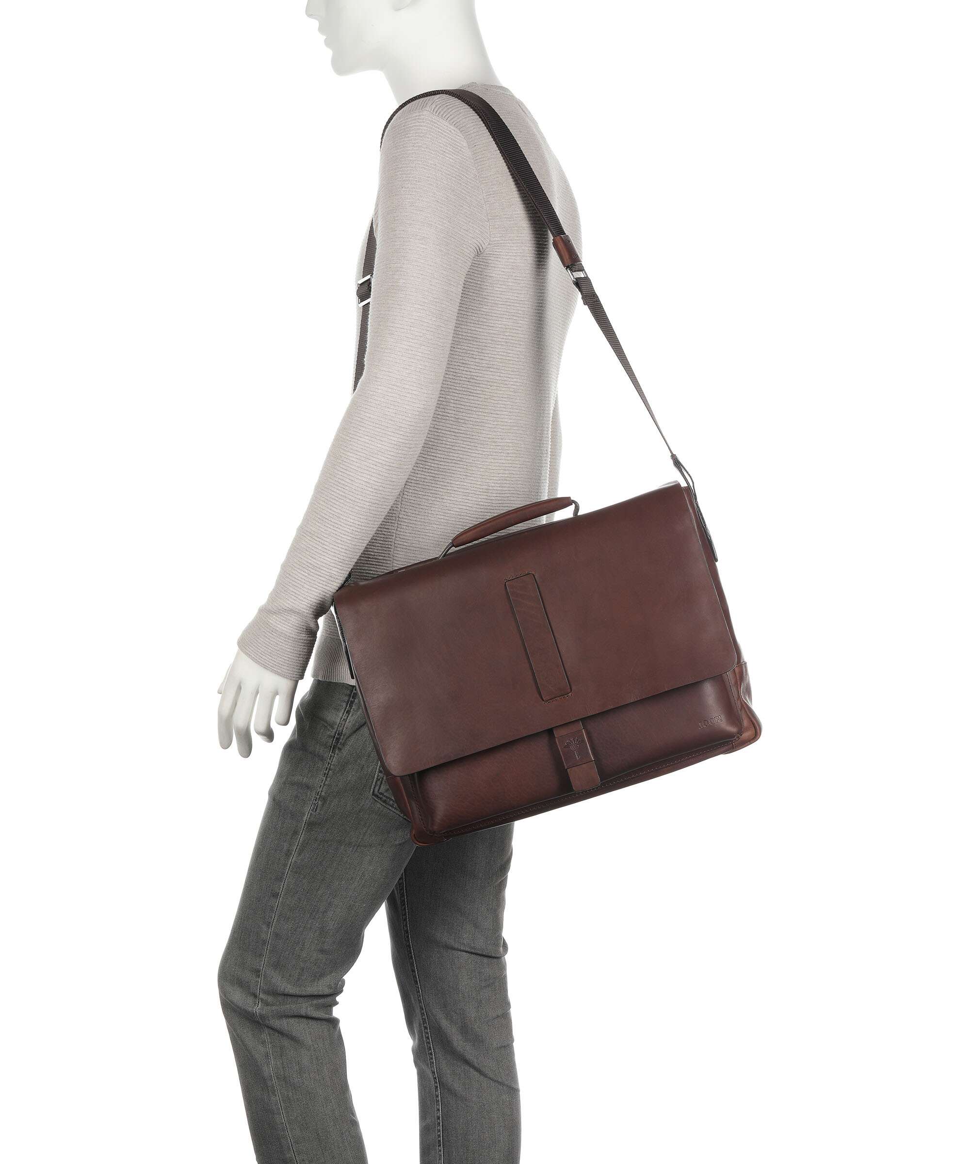 JOOP! Loreto Kreon Aktówka dark brown - Image 3