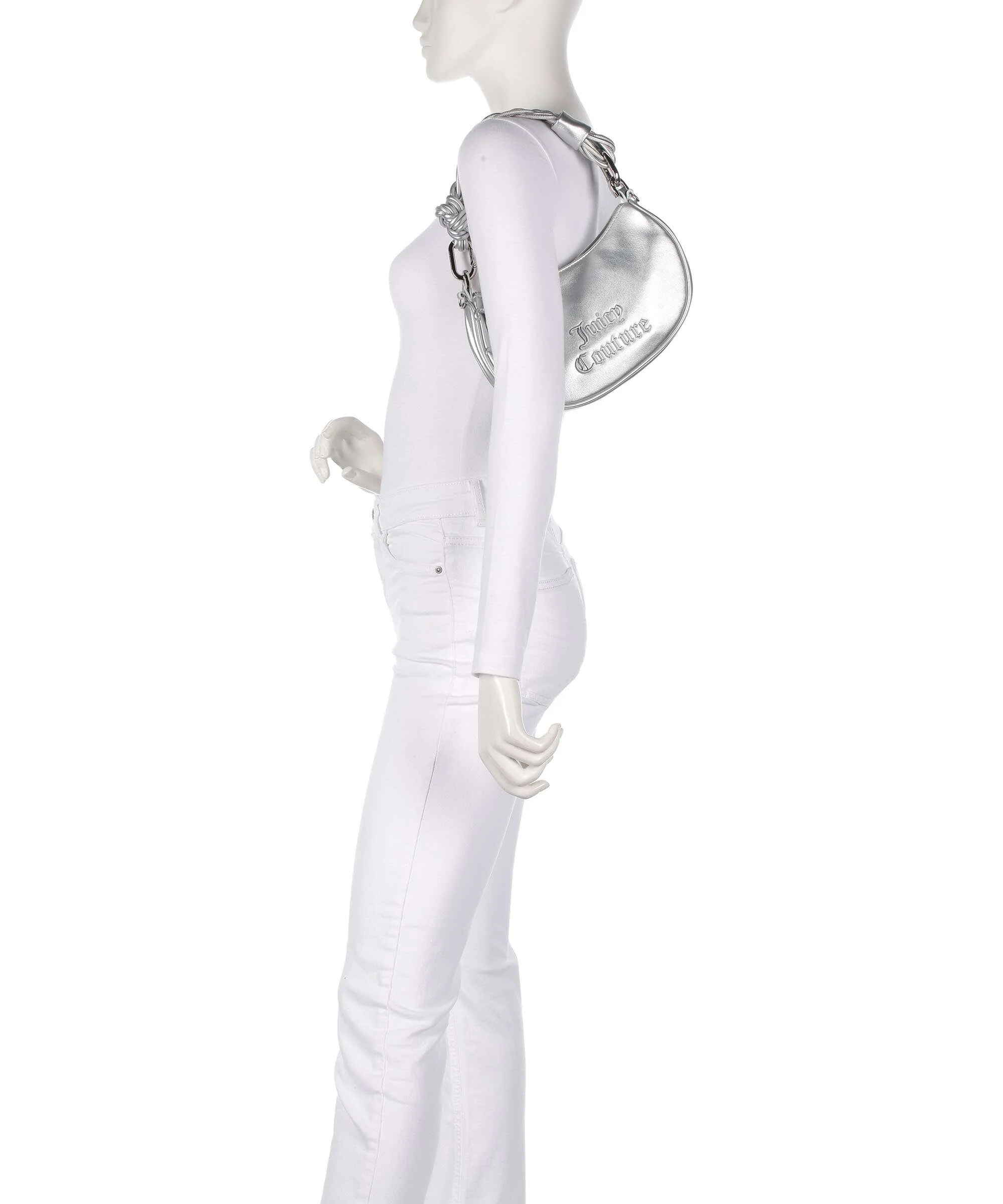 Juicy Couture Blossom Twist S Torba na ramię silver - Image 4