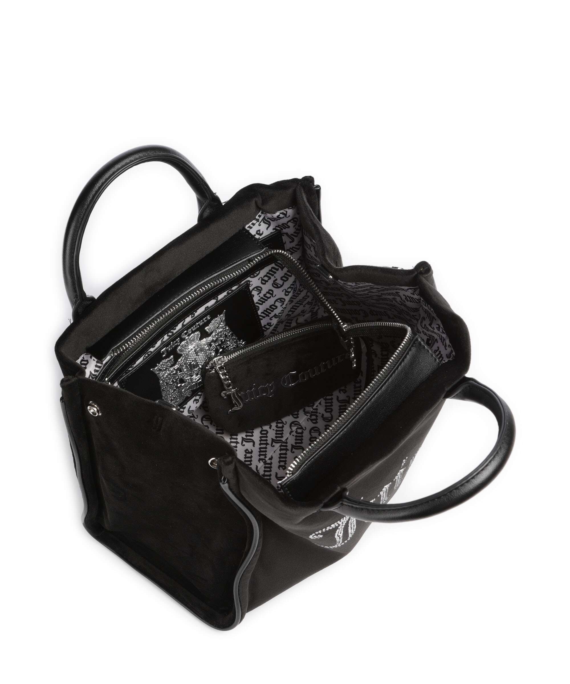 Juicy Couture Iris Velvet M Torebka black - Image 6