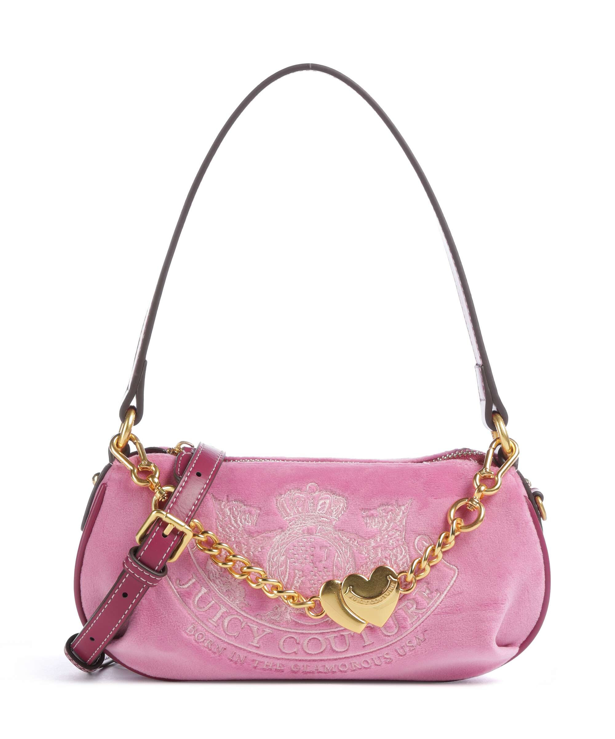 Juicy Couture Twig Narrative S Torba na ramię super pink