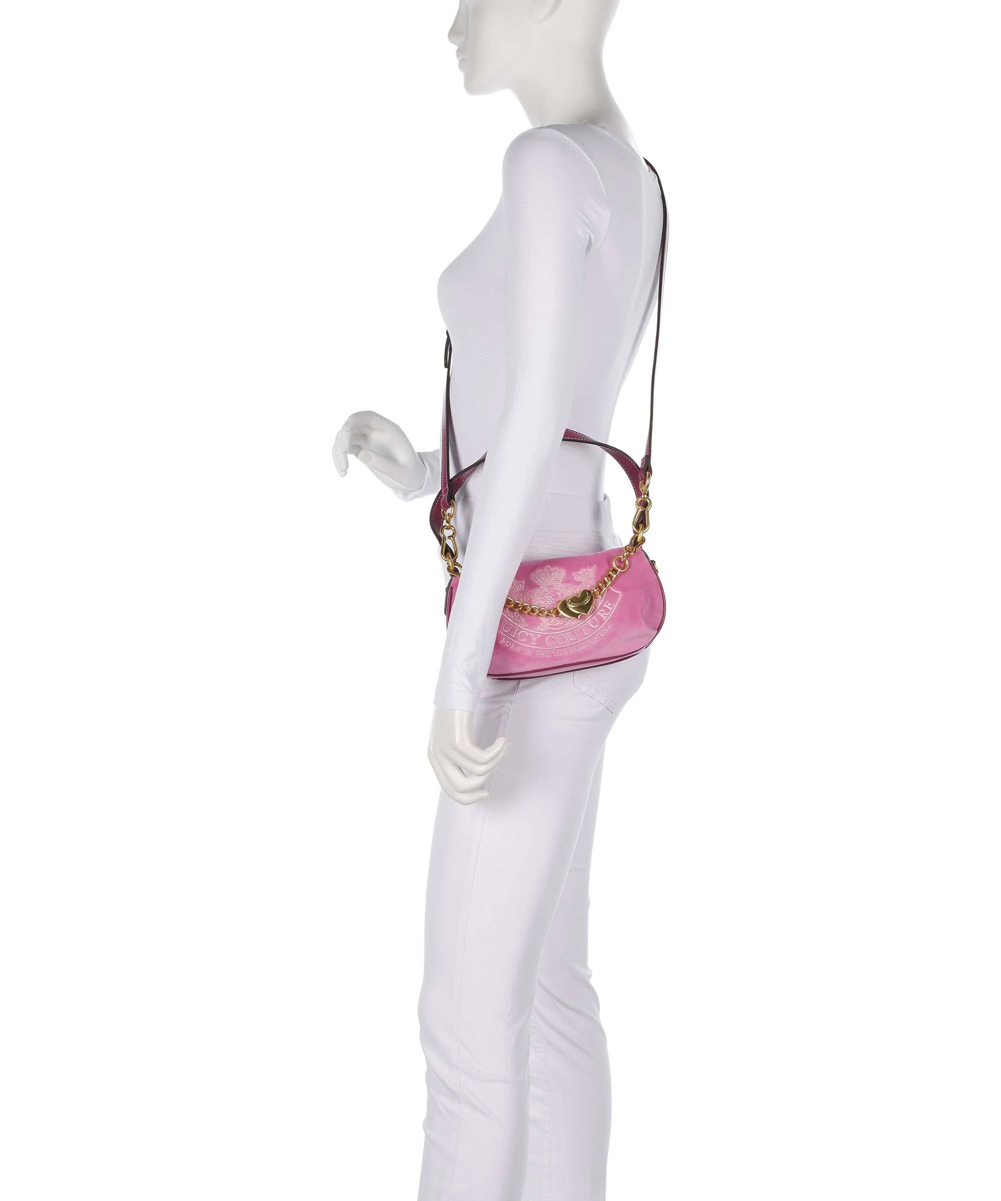 Juicy Couture Twig Narrative S Torba na ramię super pink - Image 4