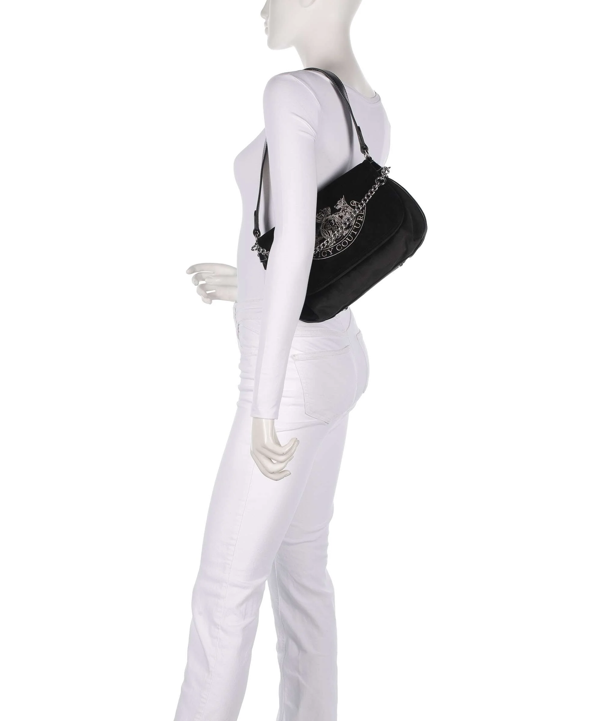 Juicy Couture Twig Narrative Torba na ramię black - Image 3
