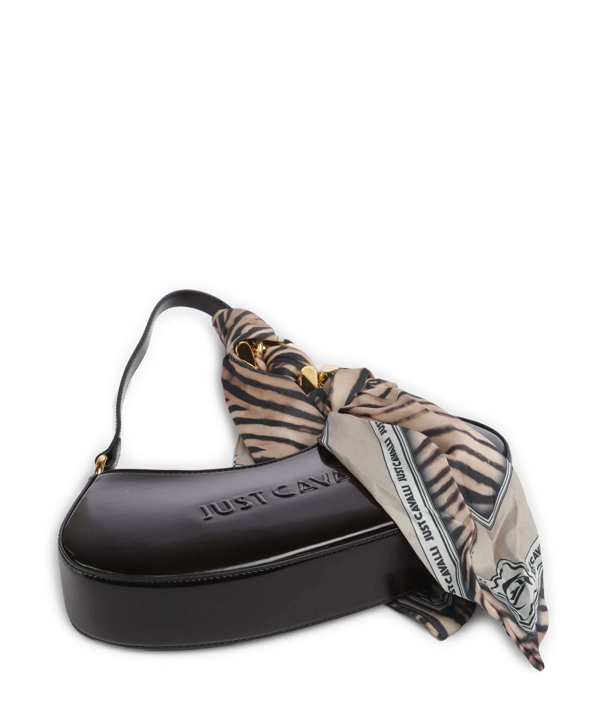 Just Cavalli Chain Foulard Torba na ramię black - Image 6