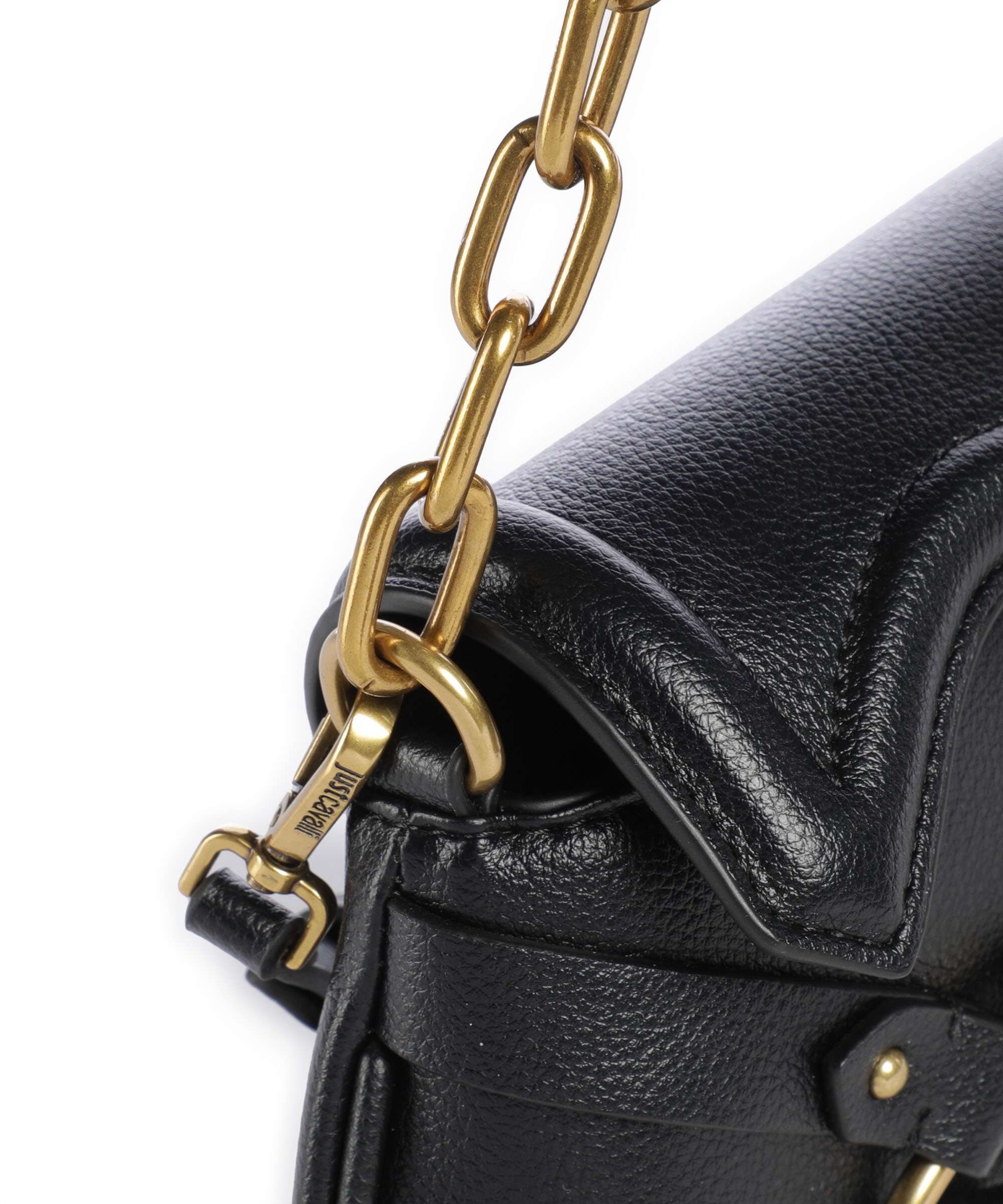 Just Cavalli Crossed Laces Torba na ramię black - Image 5