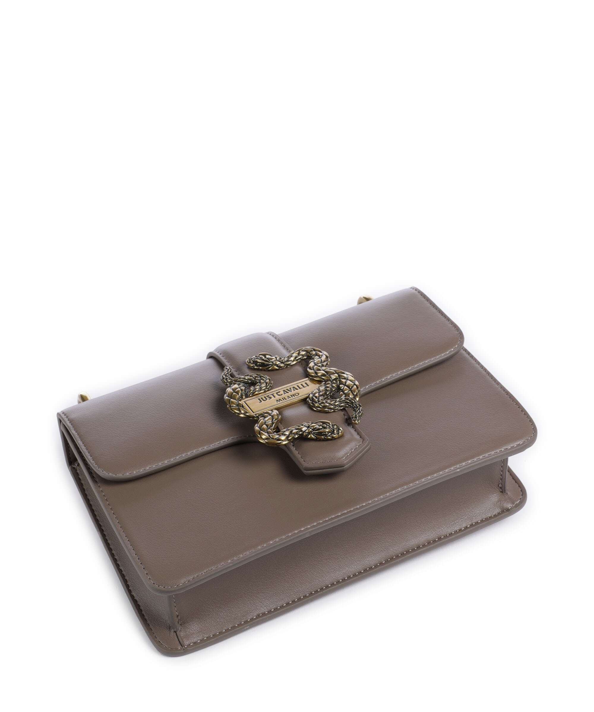 Just Cavalli Iconic Snakes Torba na ramię taupe - Image 6